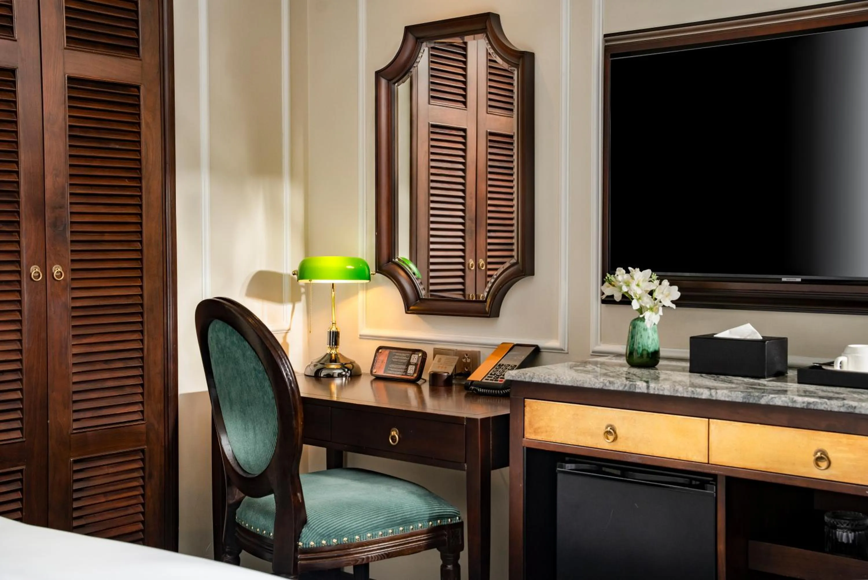 Bed in GM Premium Hotel