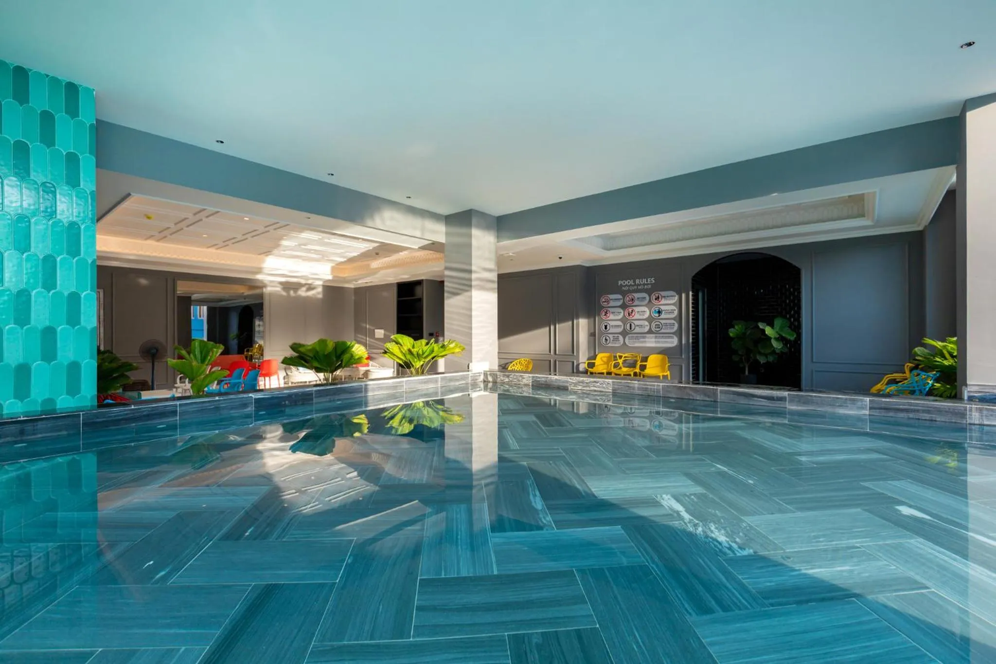 Swimming pool in Kim Minh Boutique