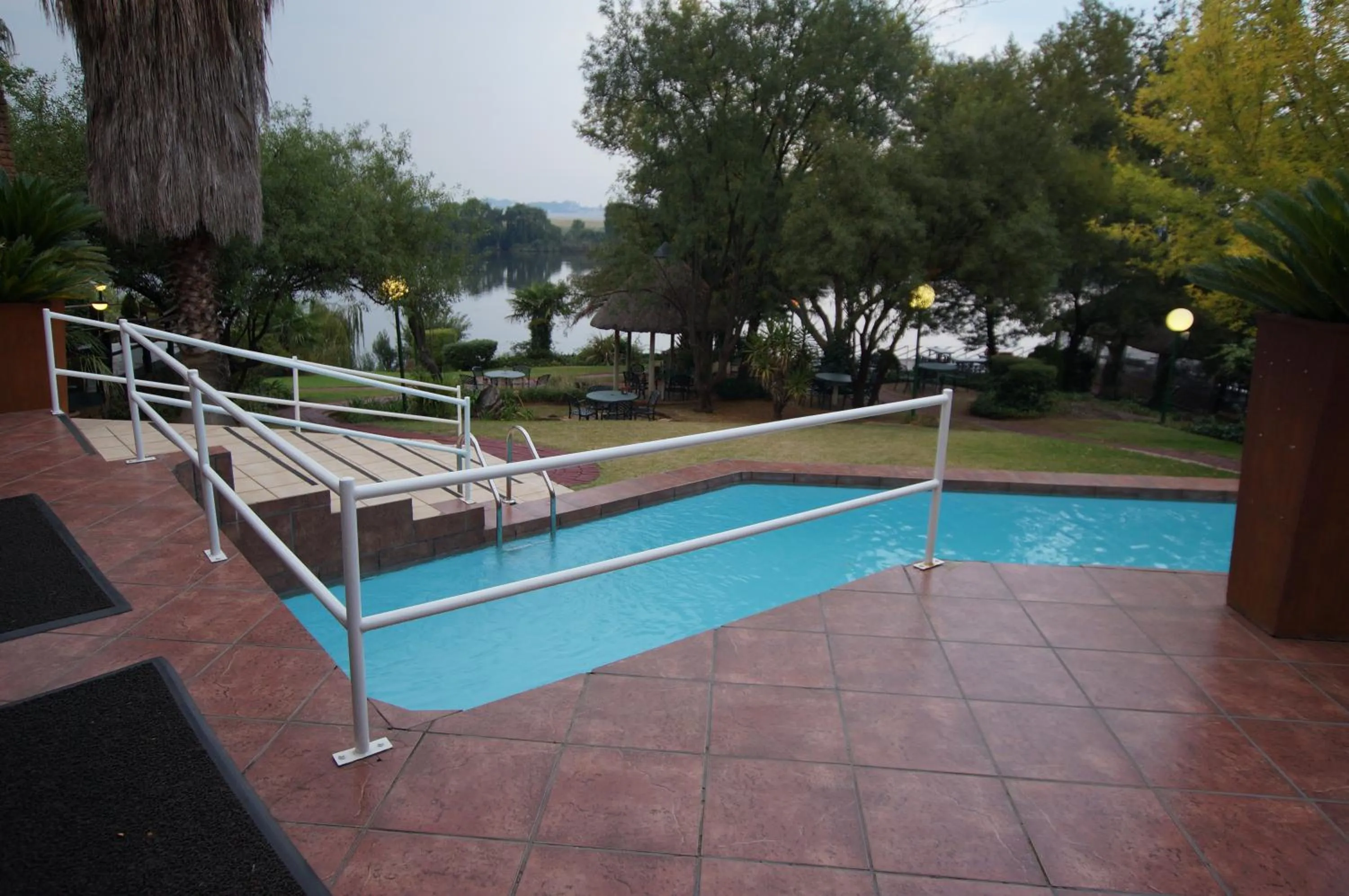 Swimming pool in The Waterfront Country Lodge