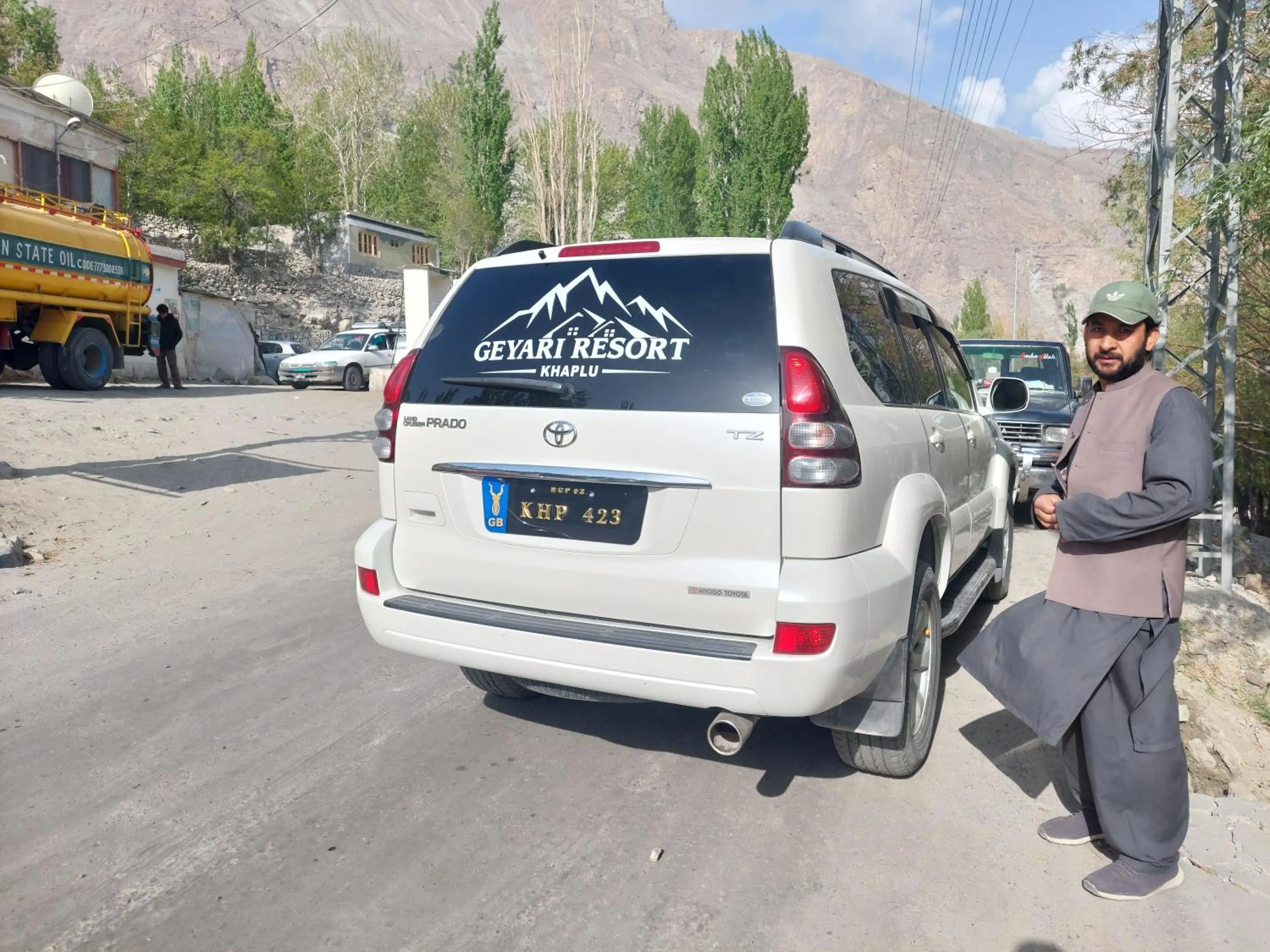 shuttle in Geyari Resort Khaplu