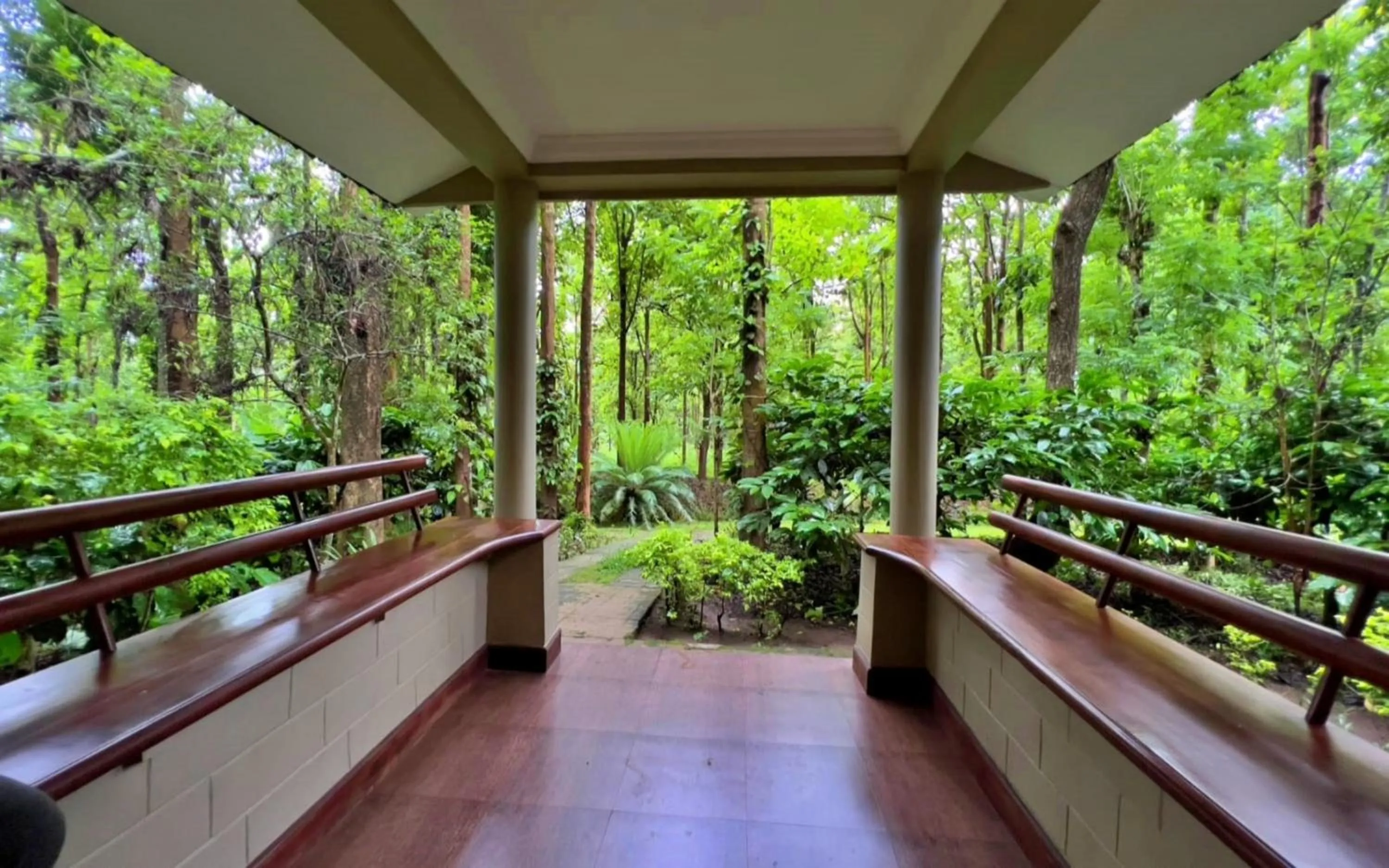 Balcony/Terrace in Adrak Mountain Mist Forest Resort