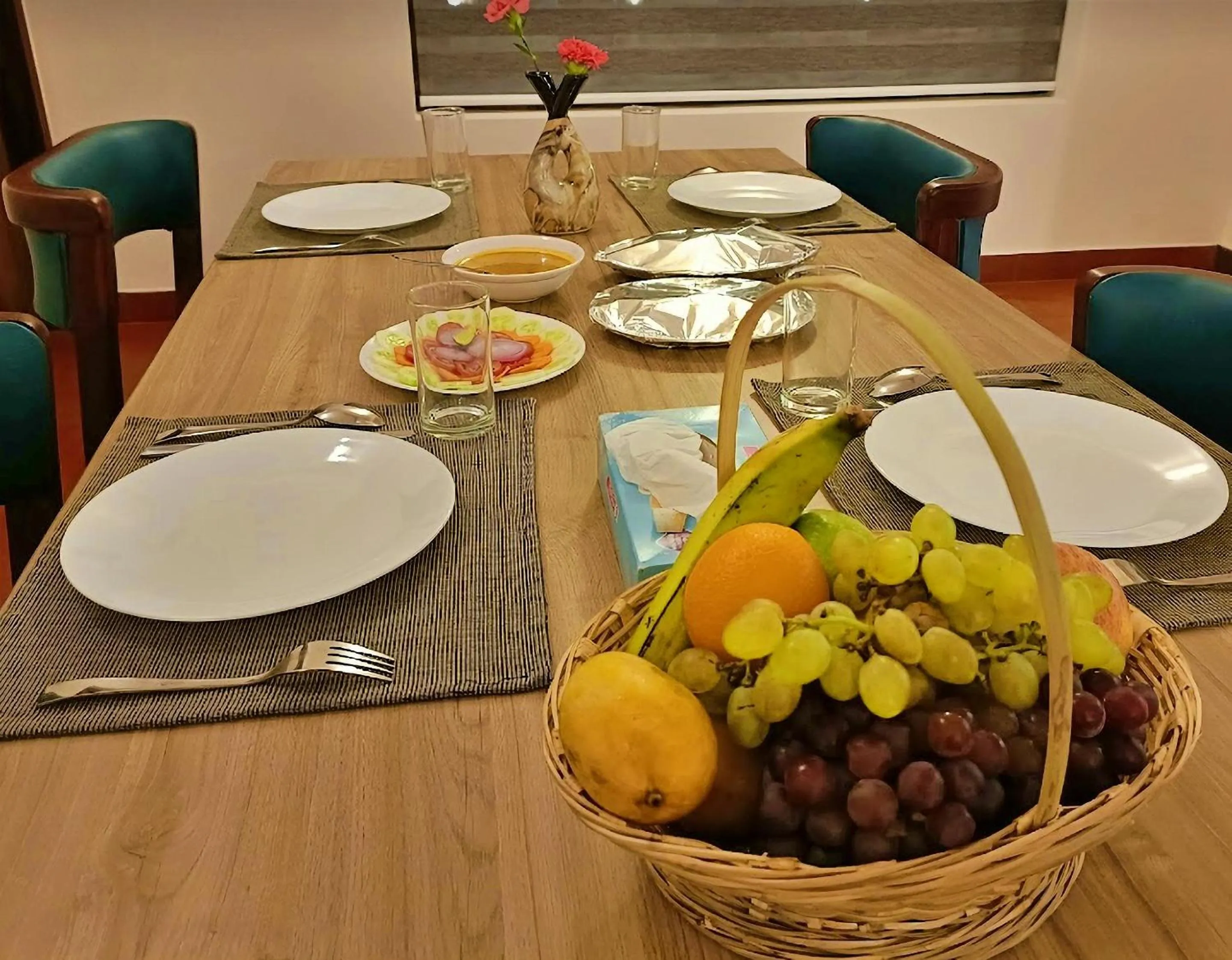 Breakfast in Adrak Mountain Mist Forest Resort