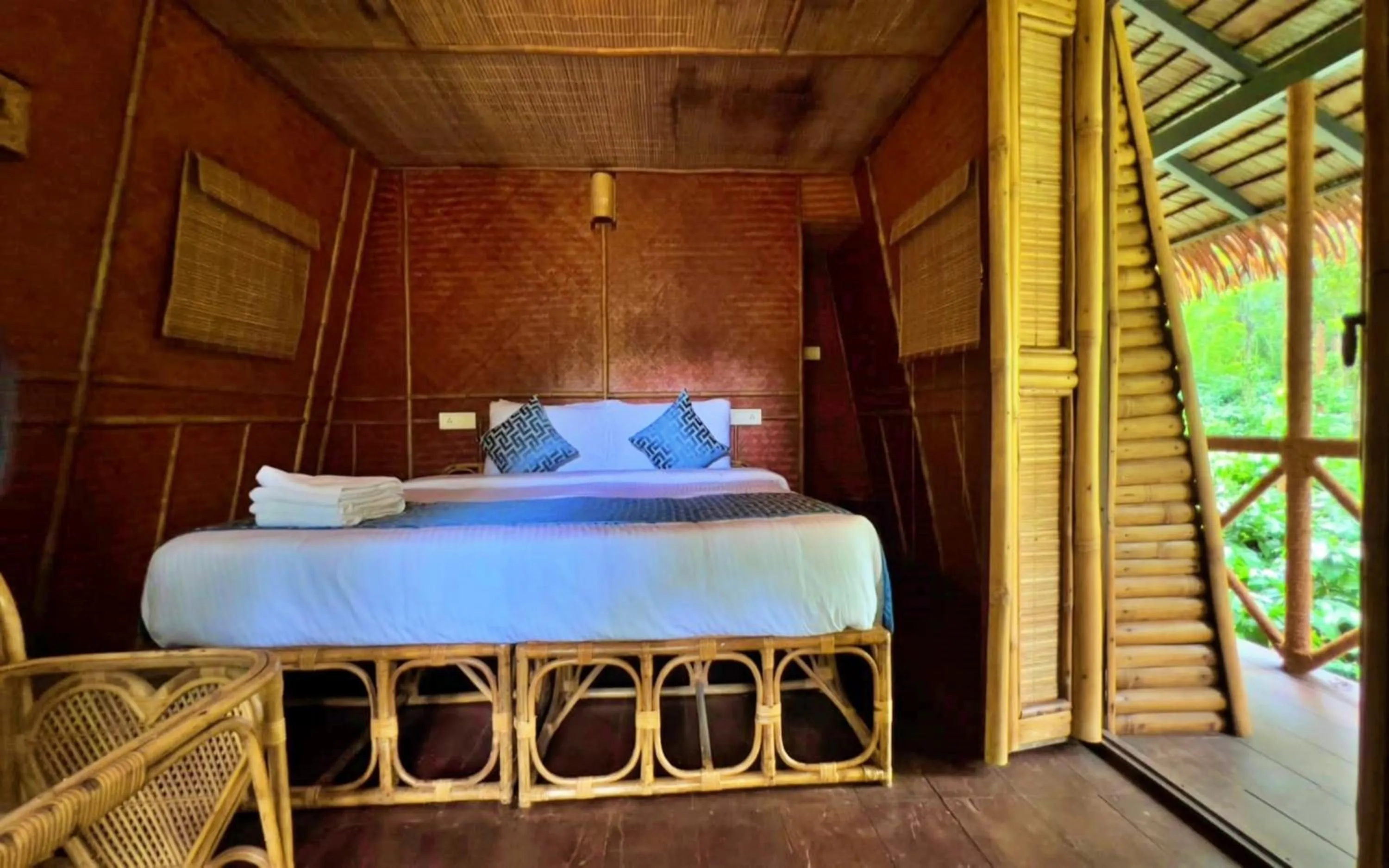 Bed in Adrak Mountain Mist Forest Resort