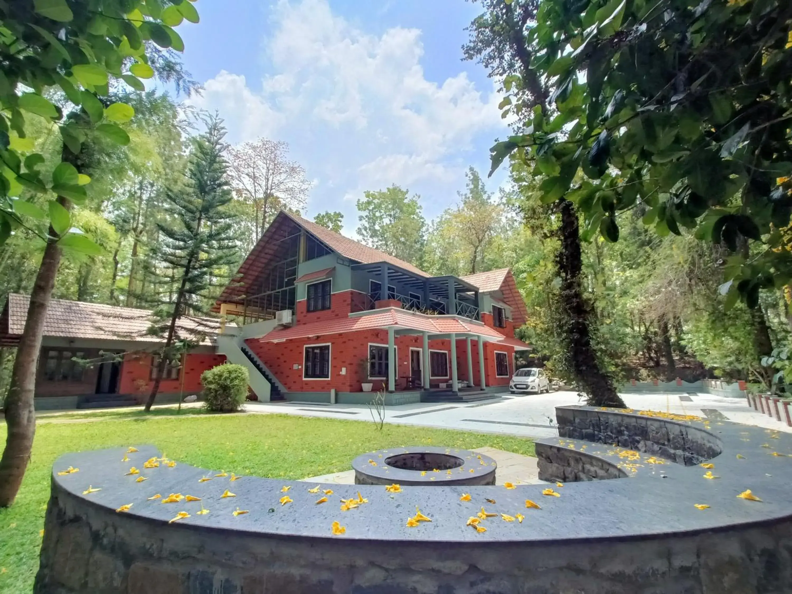 Property building in Adrak Mountain Mist Forest Resort Property building in Adrak Mountain Mist Forest Resort