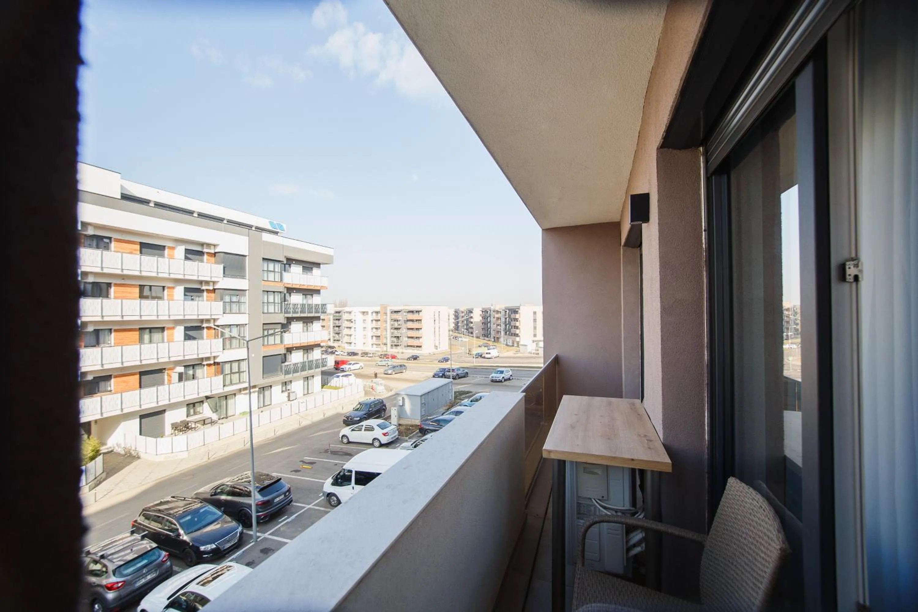 Balcony/Terrace in Retreat to a Stylish Home at West Residence