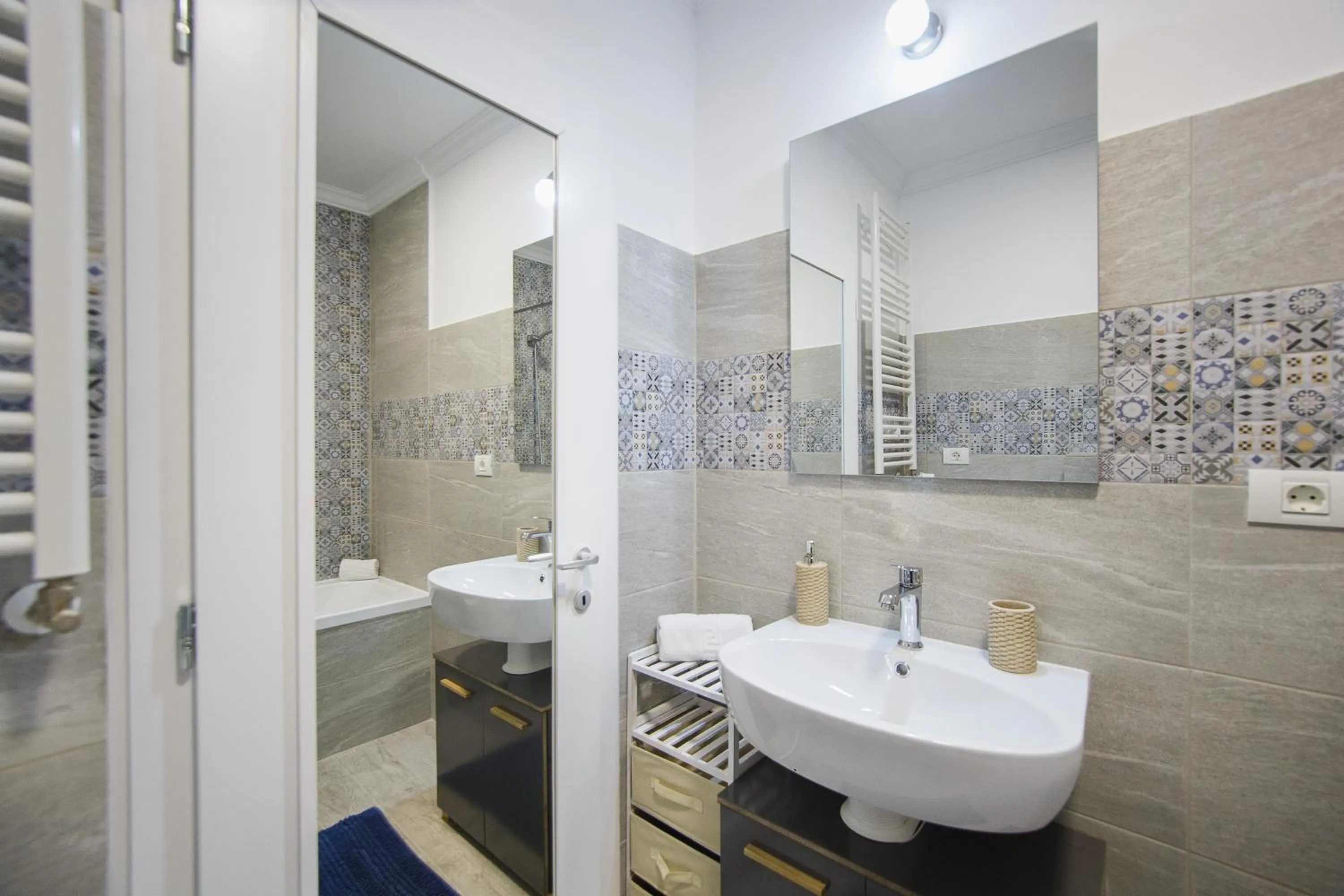 Bathroom in Retreat to a Stylish Home at West Residence
