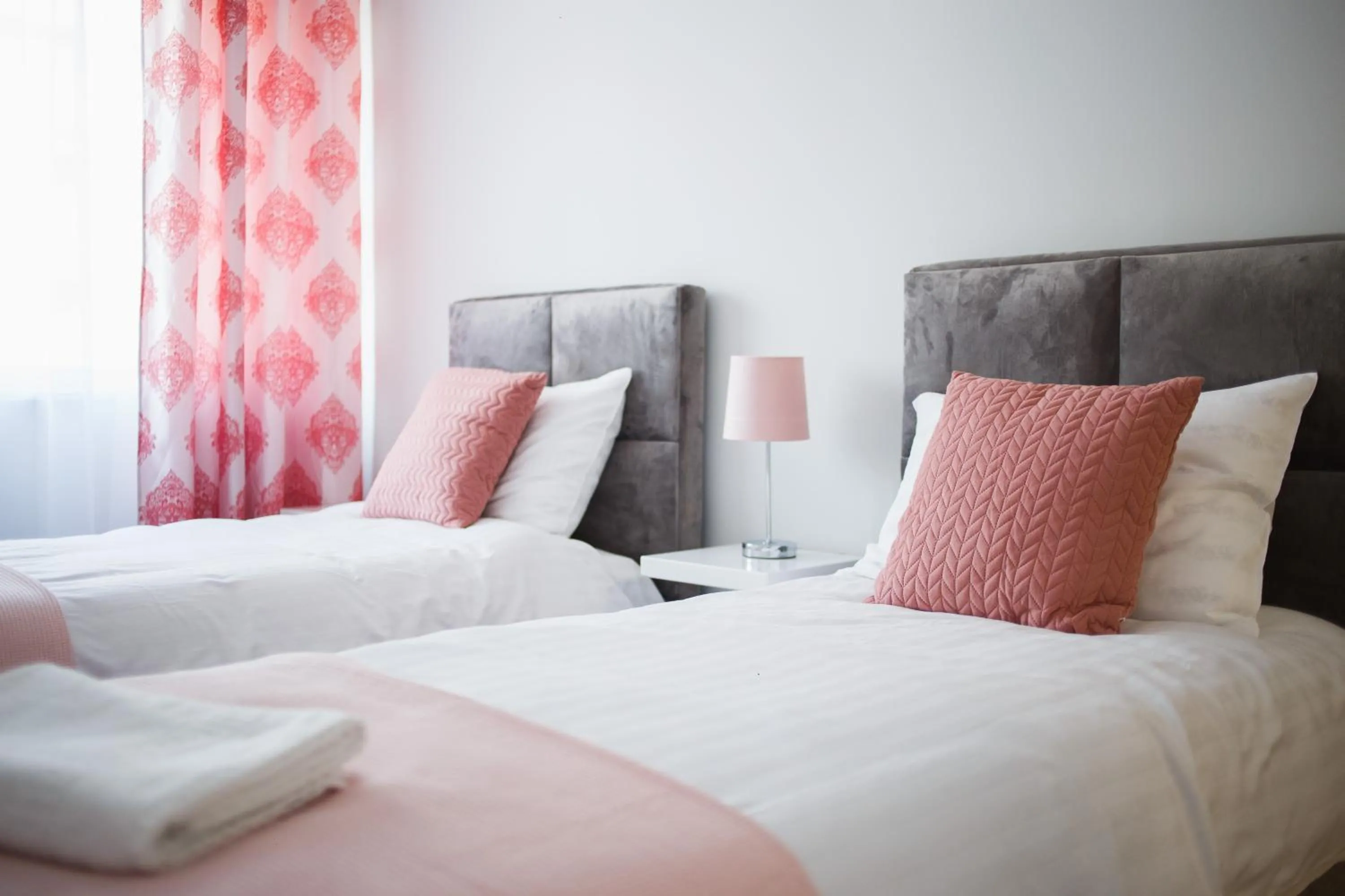 Bed in Retreat to a Stylish Home at West Residence
