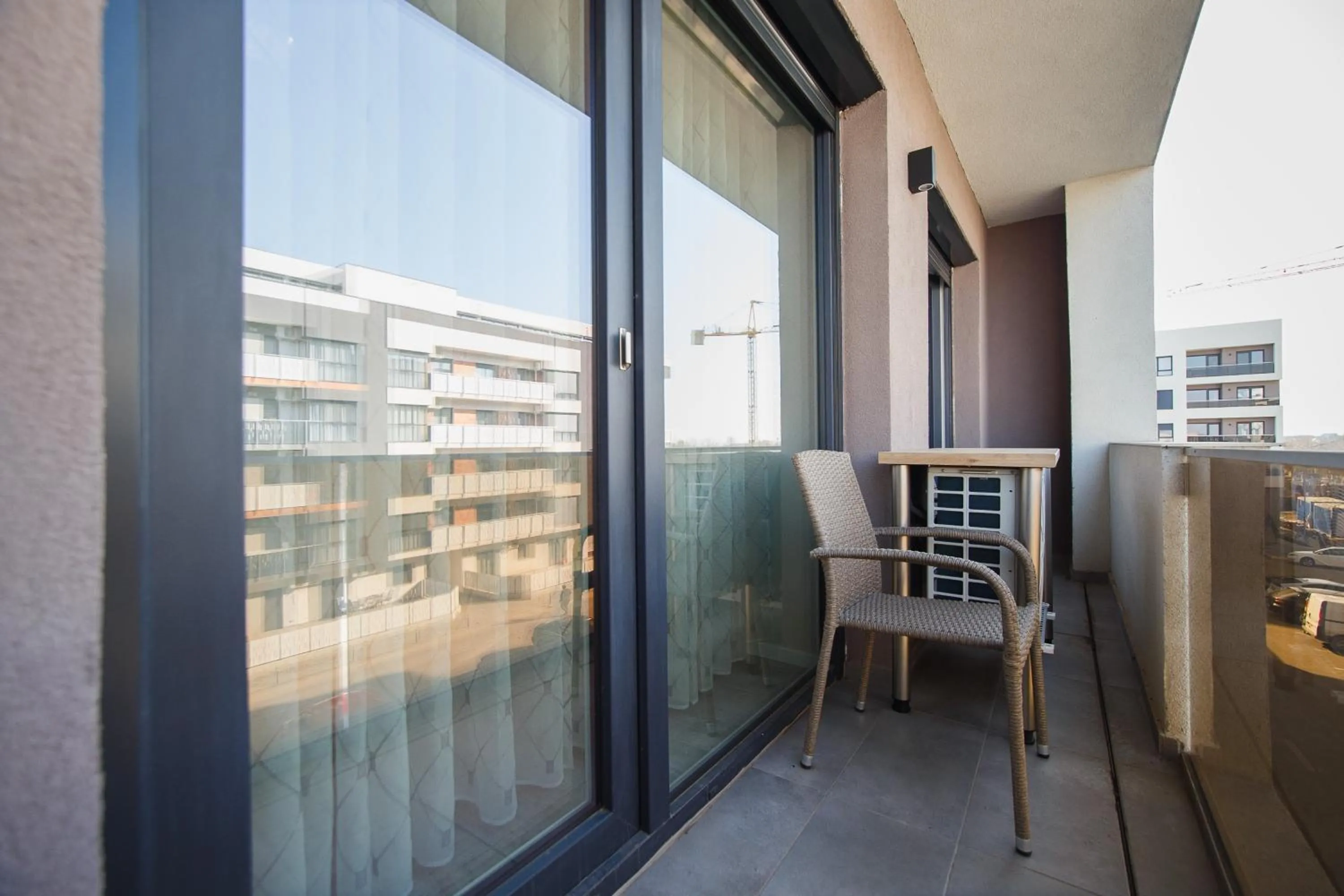 Balcony/Terrace in Retreat to a Stylish Home at West Residence