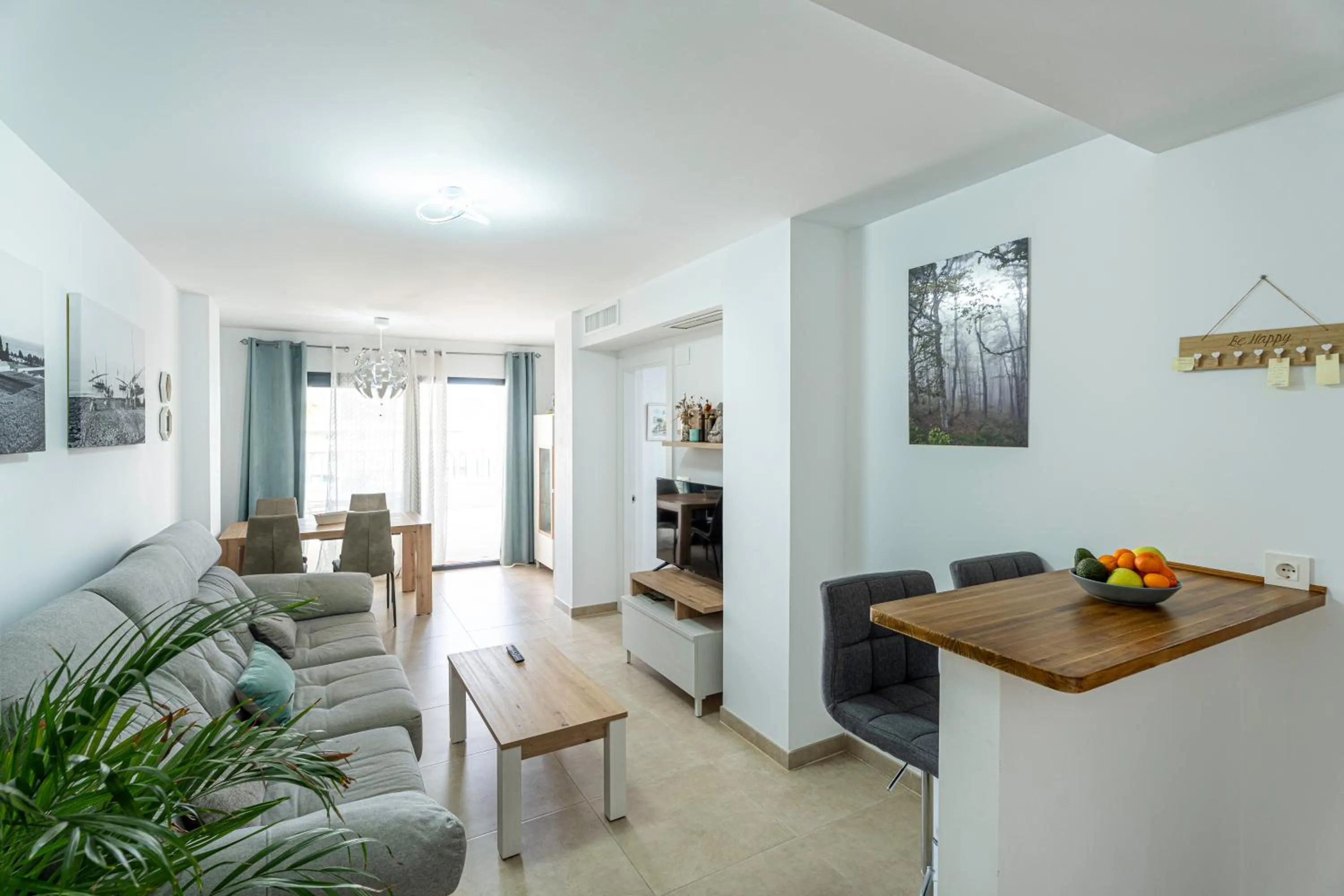 Living room in Ático Azucarera Torre del Mar