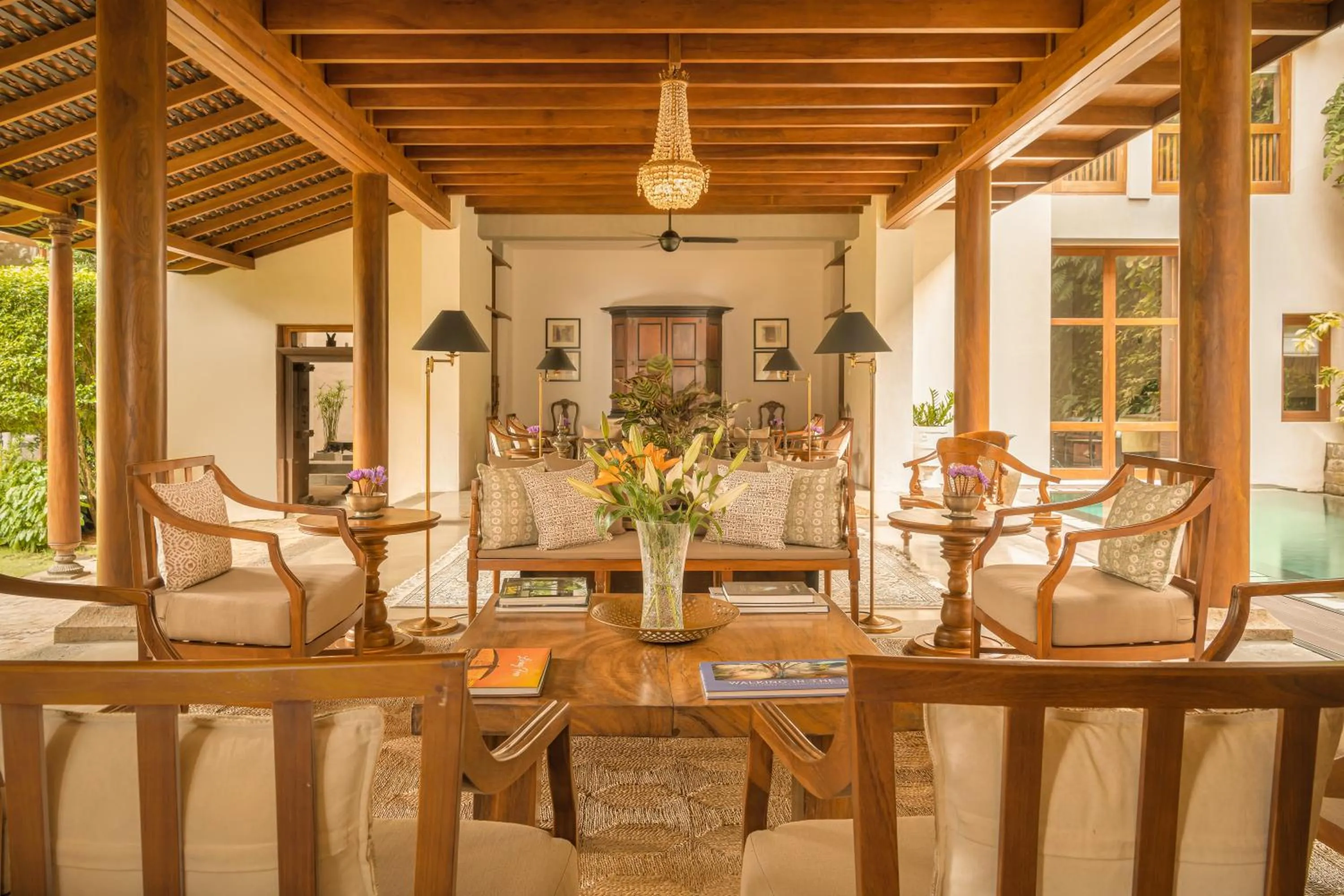 Living room in Ishq Colombo