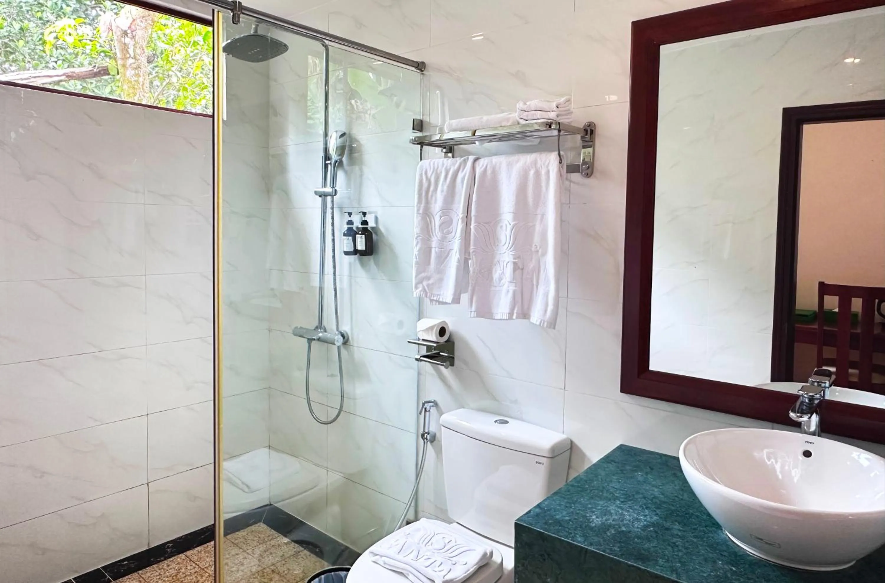 Shower in Santa Garden Resort