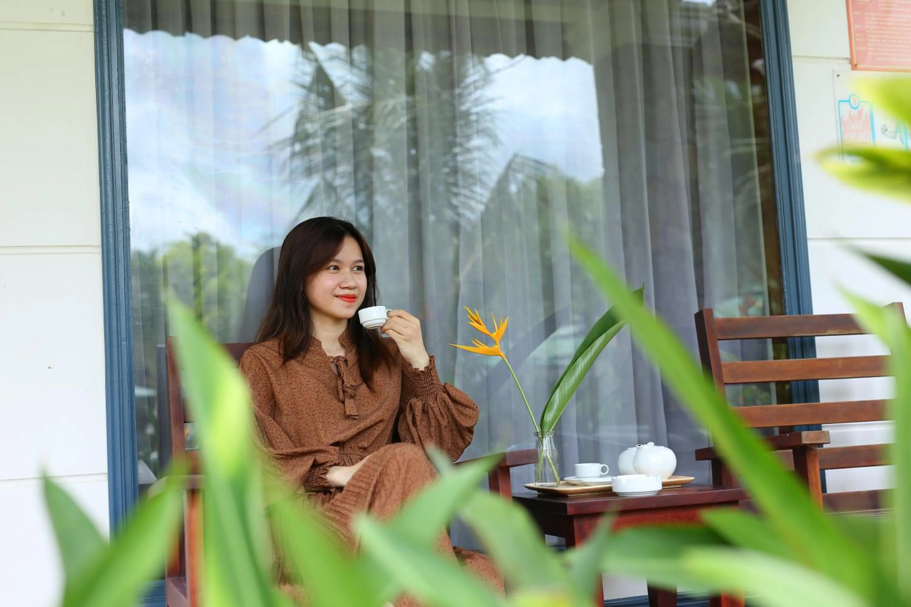 People in Santa Garden Resort