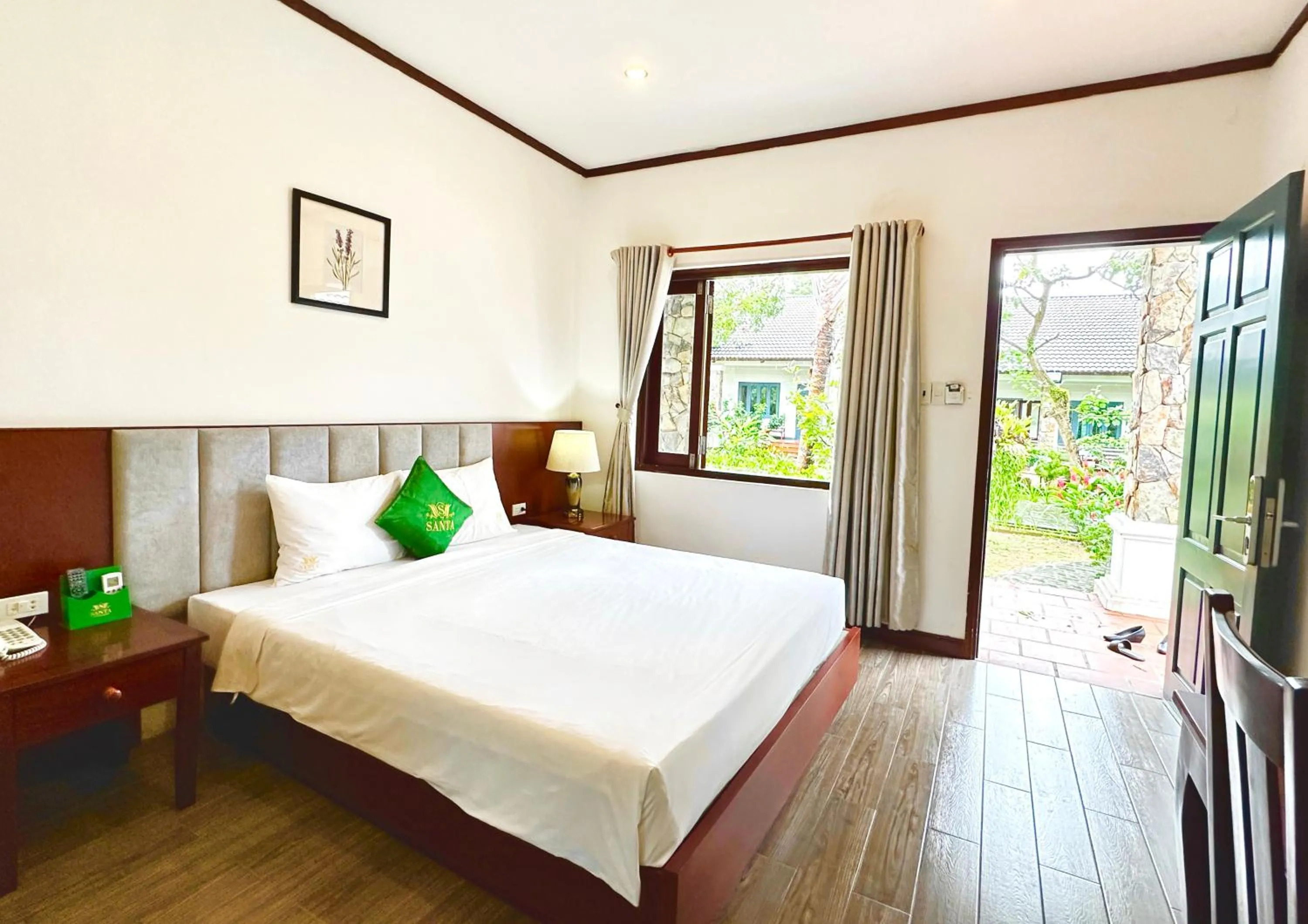 Bed in Santa Garden Resort