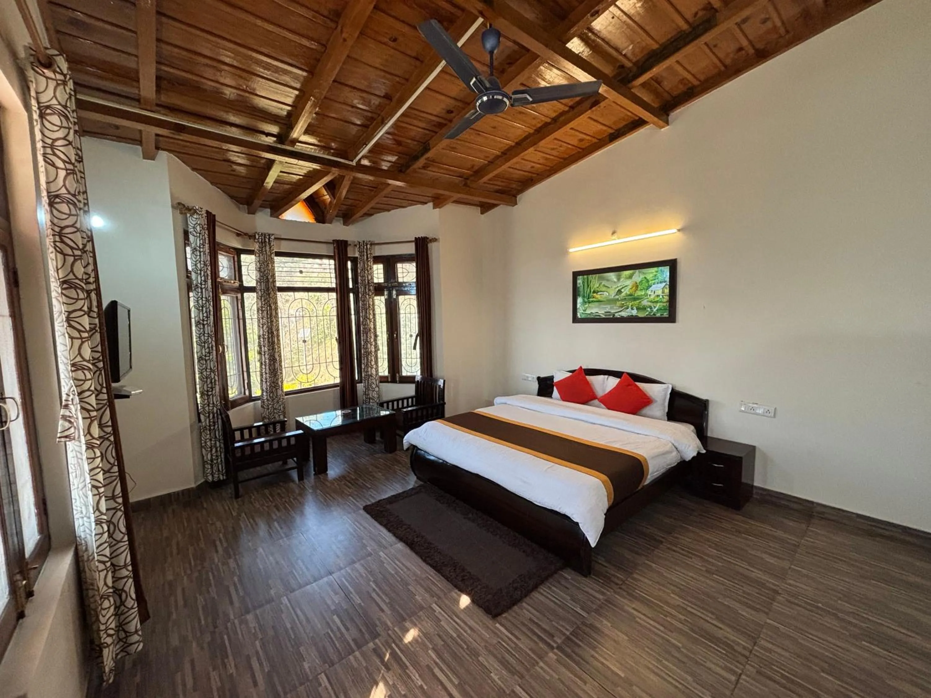 Bed in Hotel Goludev Valley View
