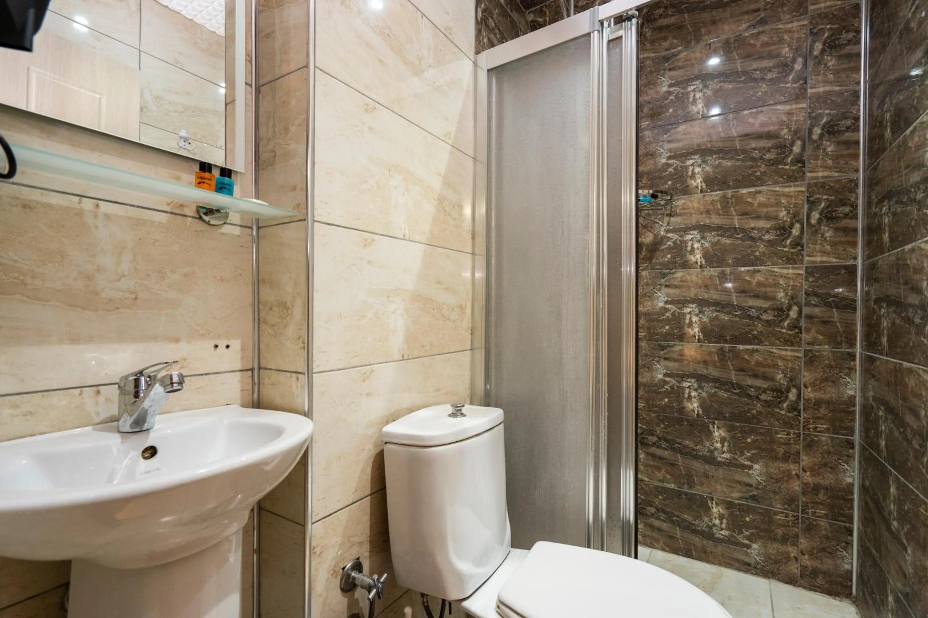 Shower in Candy Hotel