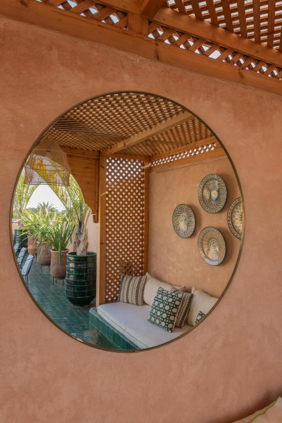 Seating area in Riad Le Saadien ,Adult only