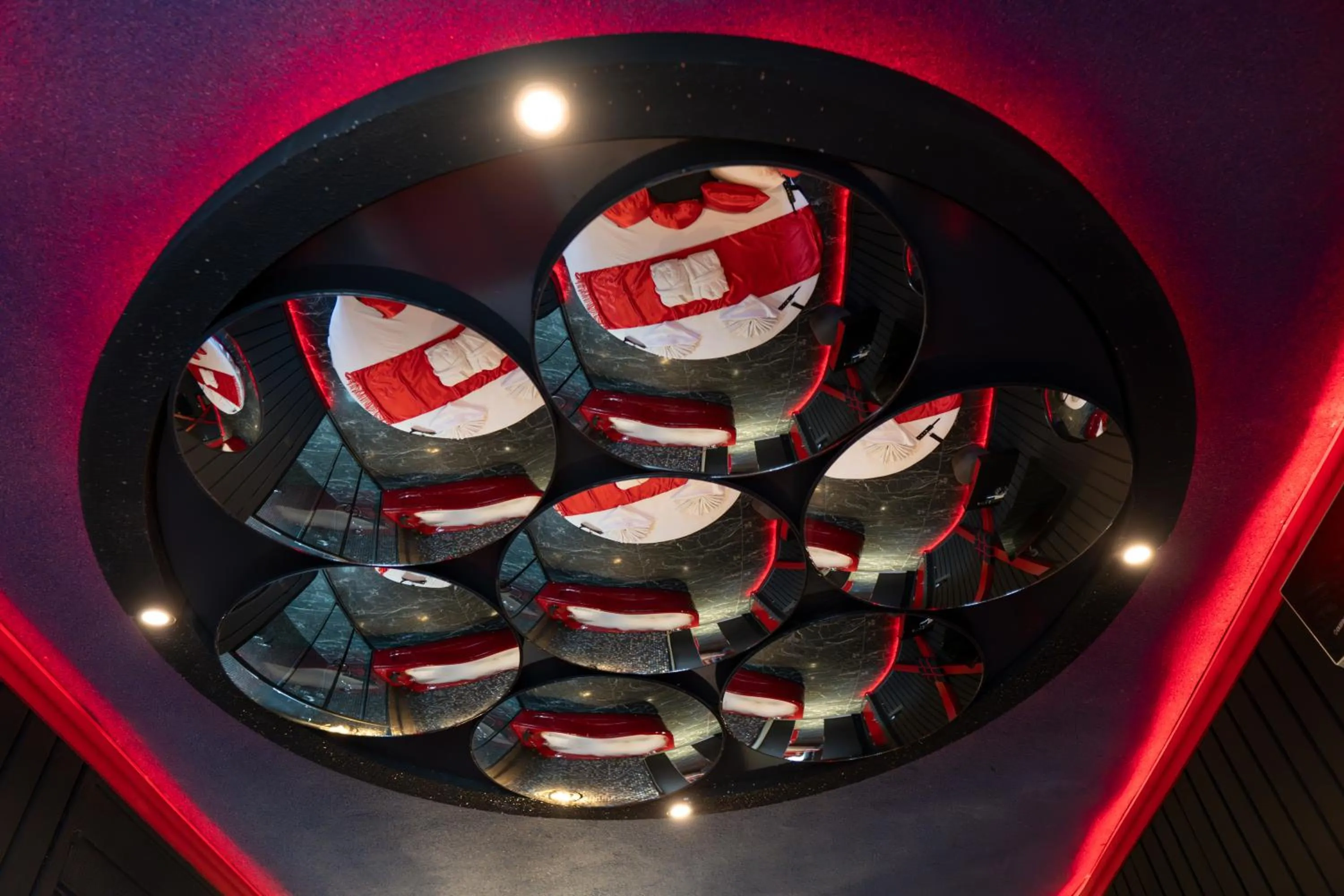 Bedroom in Mr Crane Hotel