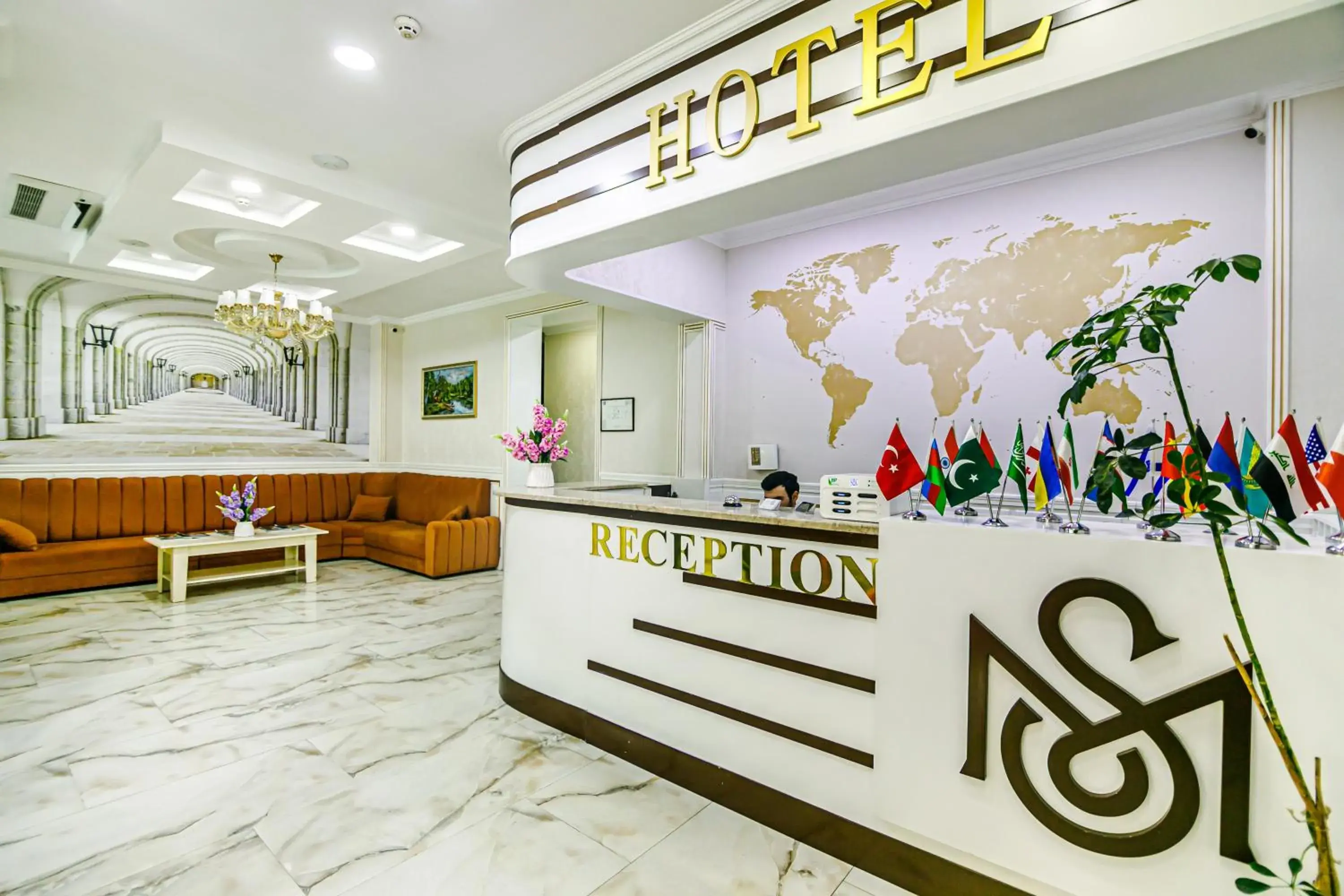Lobby or reception in Maris Hotel Baku Lobby or reception in Maris Hotel Baku