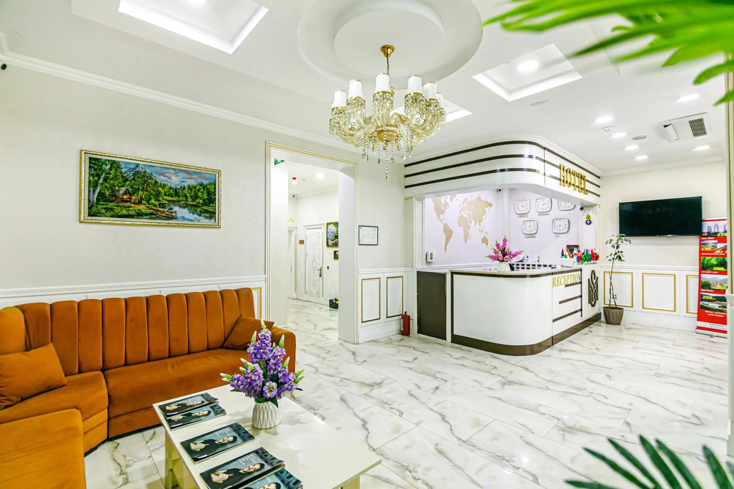 Seating area in Maris Hotel Baku