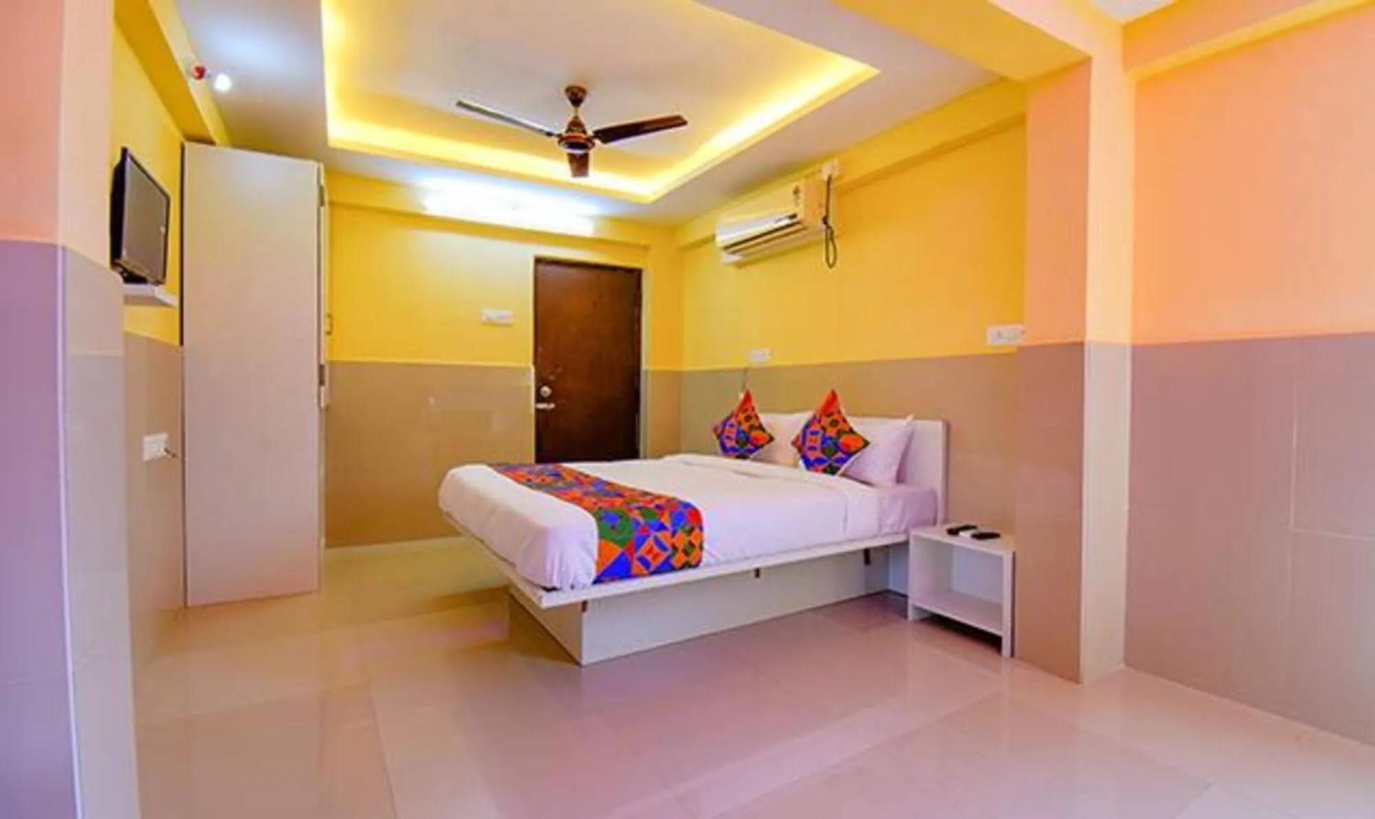 TV and multimedia, Bed in FabHotel Empire Executive - Nr HINJEWADI PHASE 1