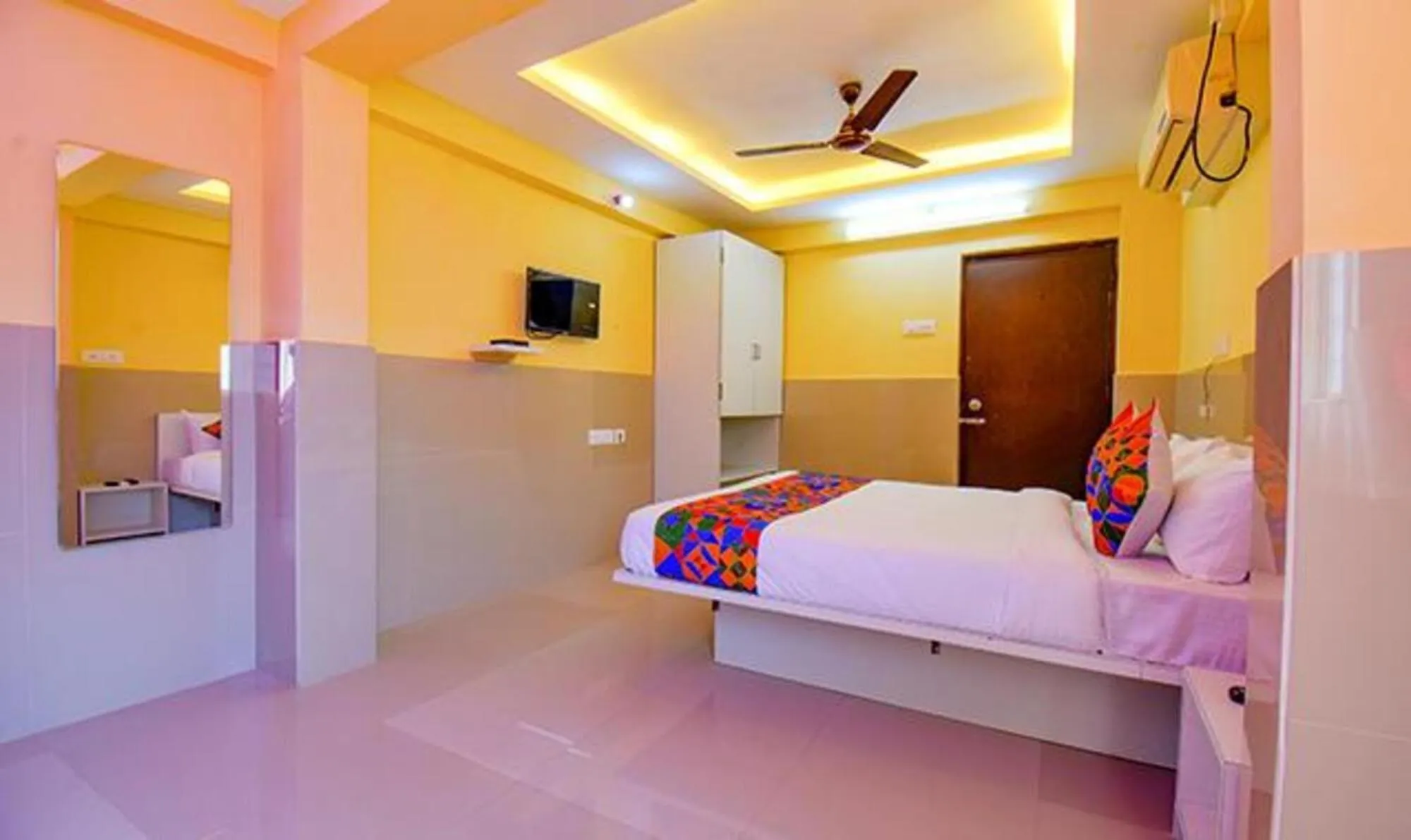 TV and multimedia, Bed in FabHotel Empire Executive - Nr HINJEWADI PHASE 1