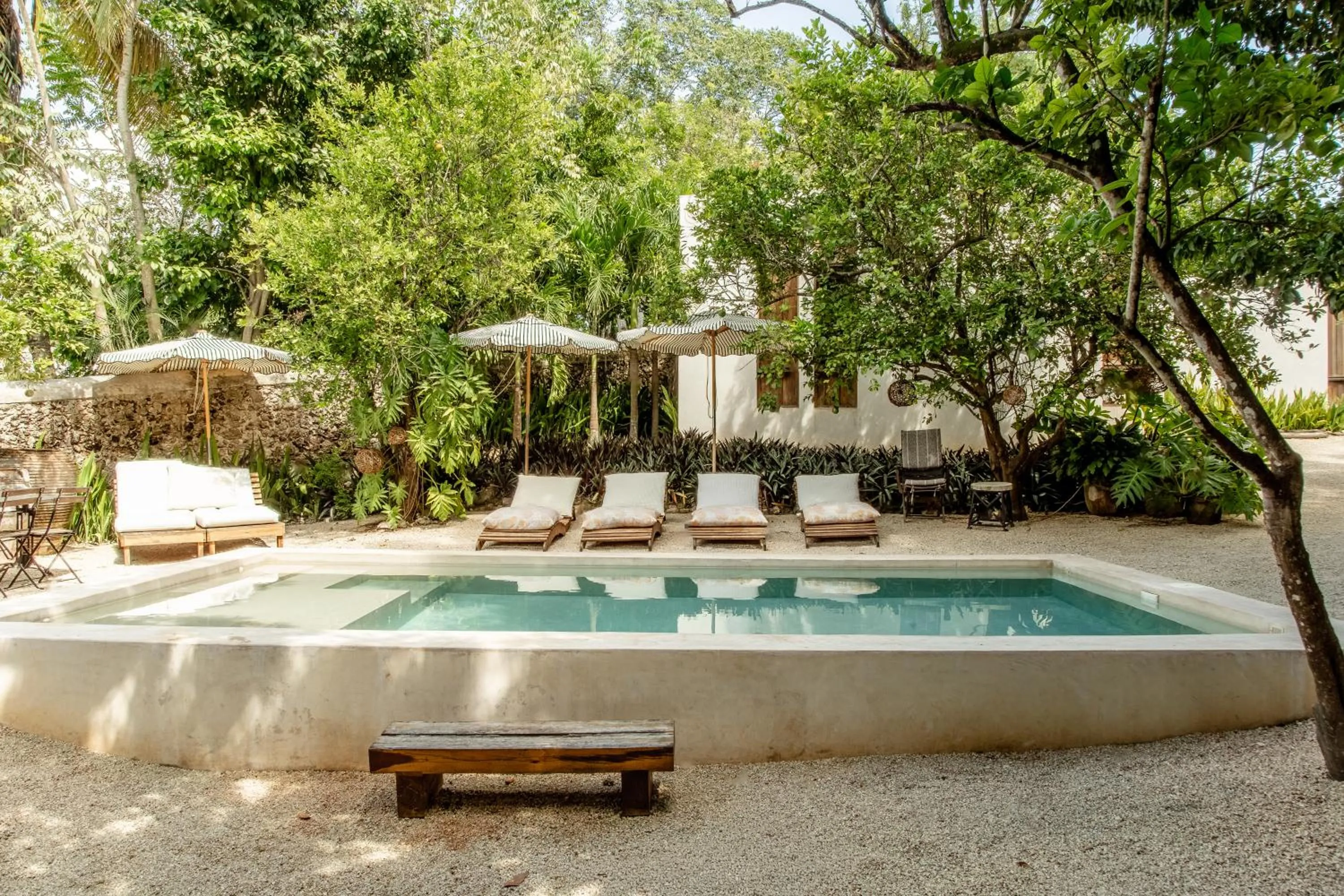 Swimming pool in Casa Kacaya