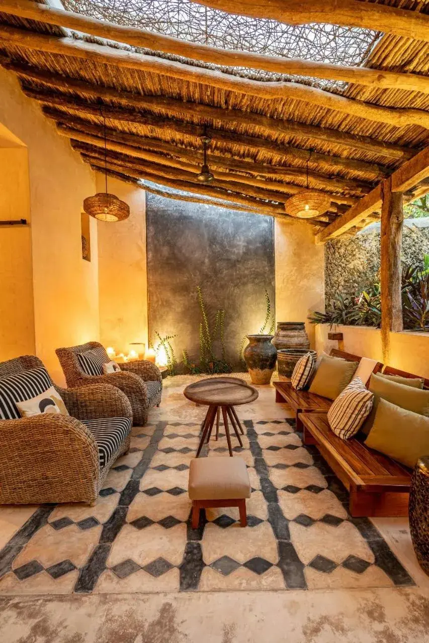 Living room in Casa Kacaya Living room in Casa Kacaya