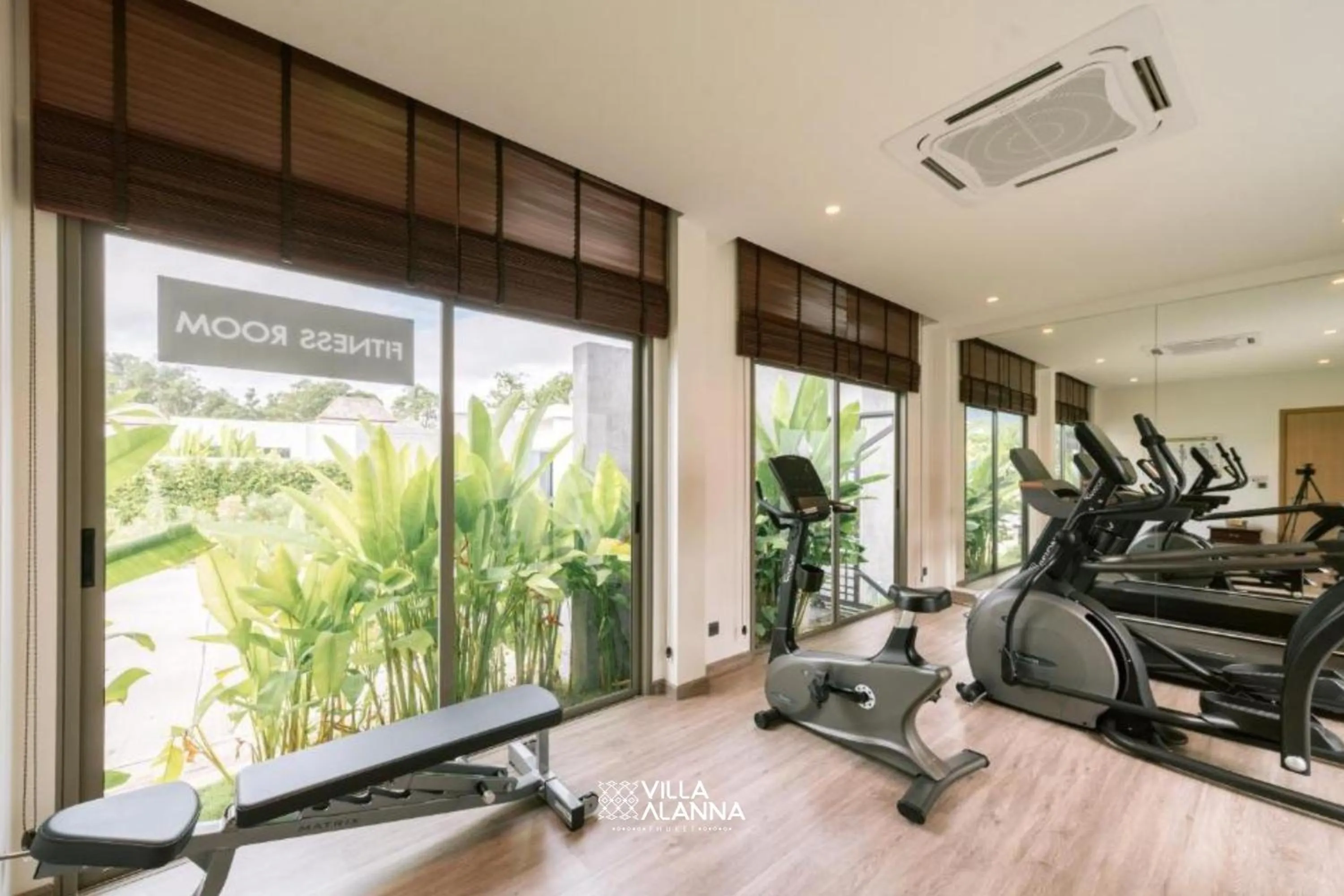Fitness centre/facilities in Villa Alanna Phuket
