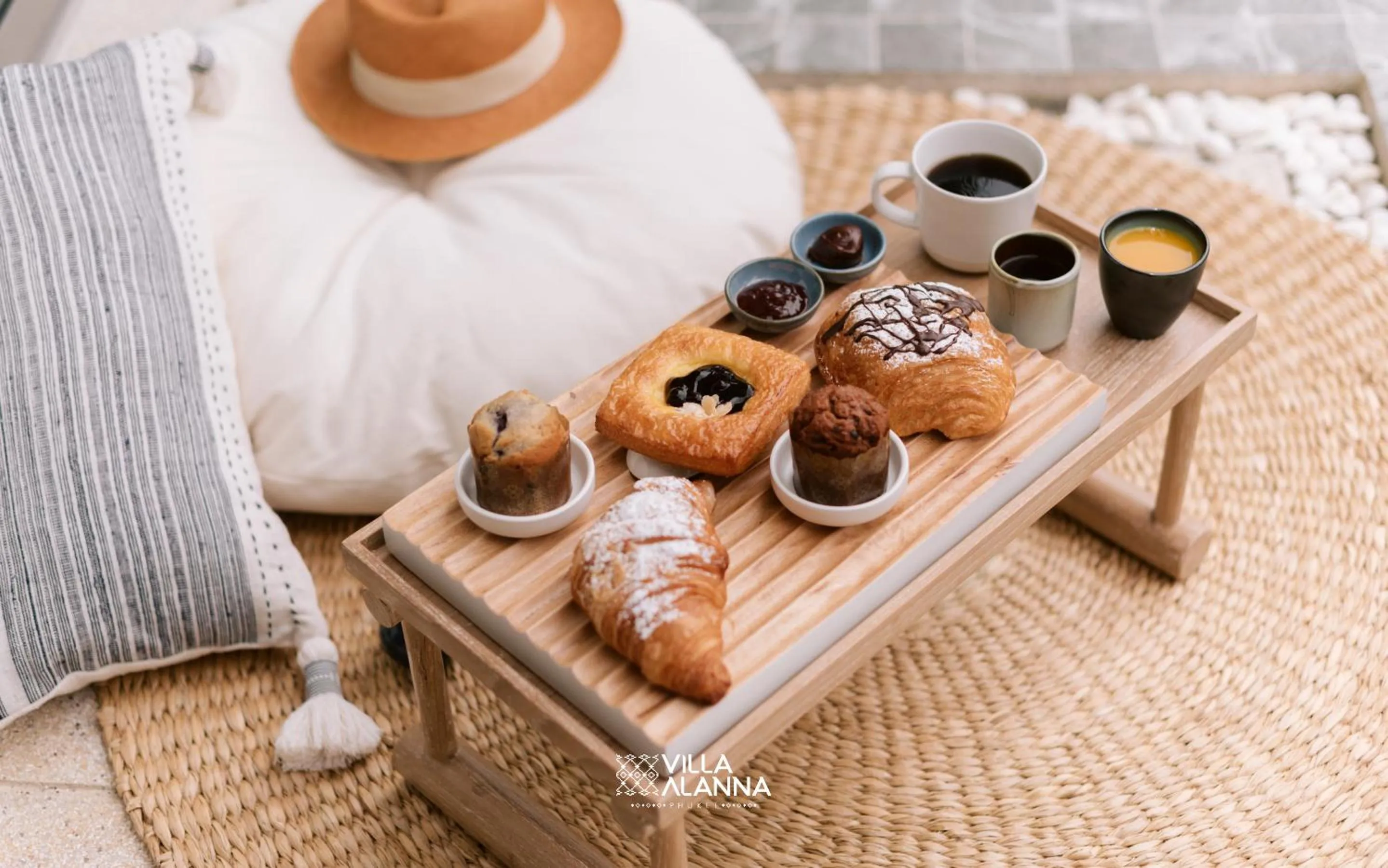 Breakfast in Villa Alanna Phuket