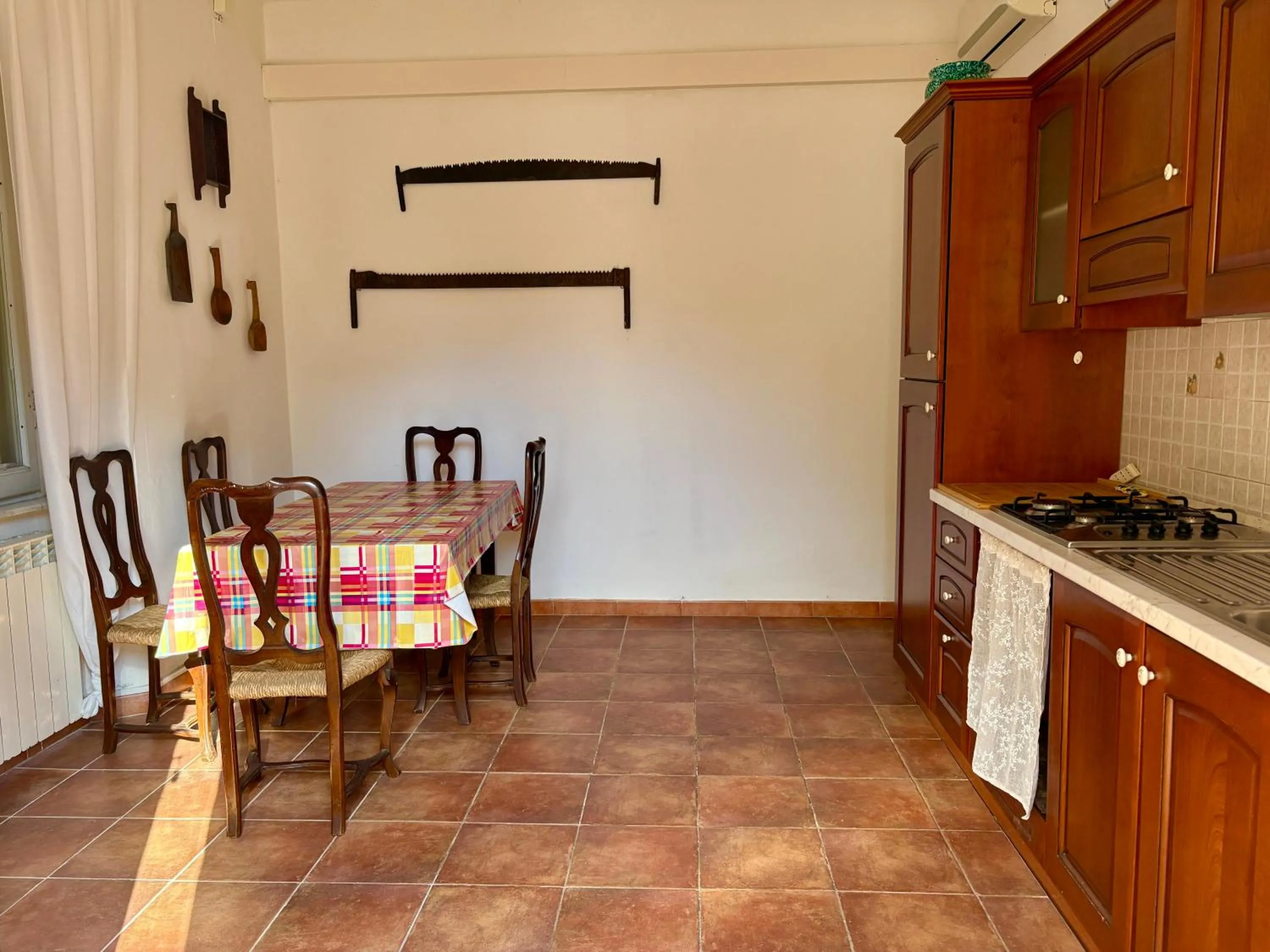 Kitchen or kitchenette in Agriturismo Porta al Colle