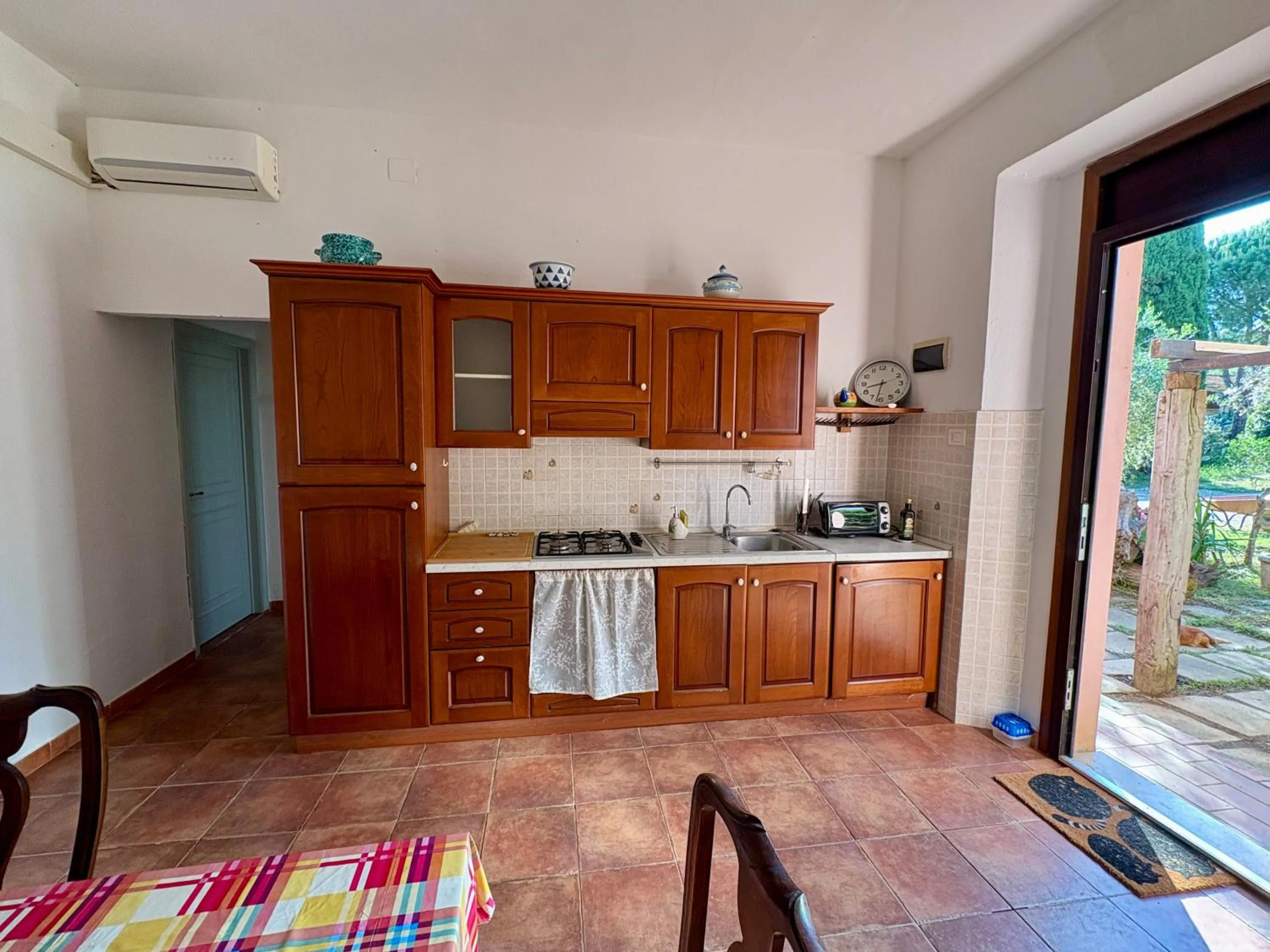 Kitchen or kitchenette in Agriturismo Porta al Colle