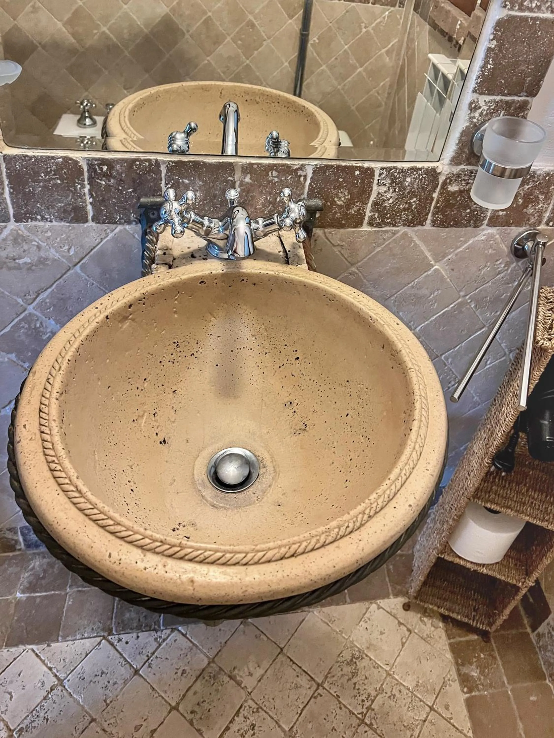 Bathroom in Agriturismo Porta al Colle