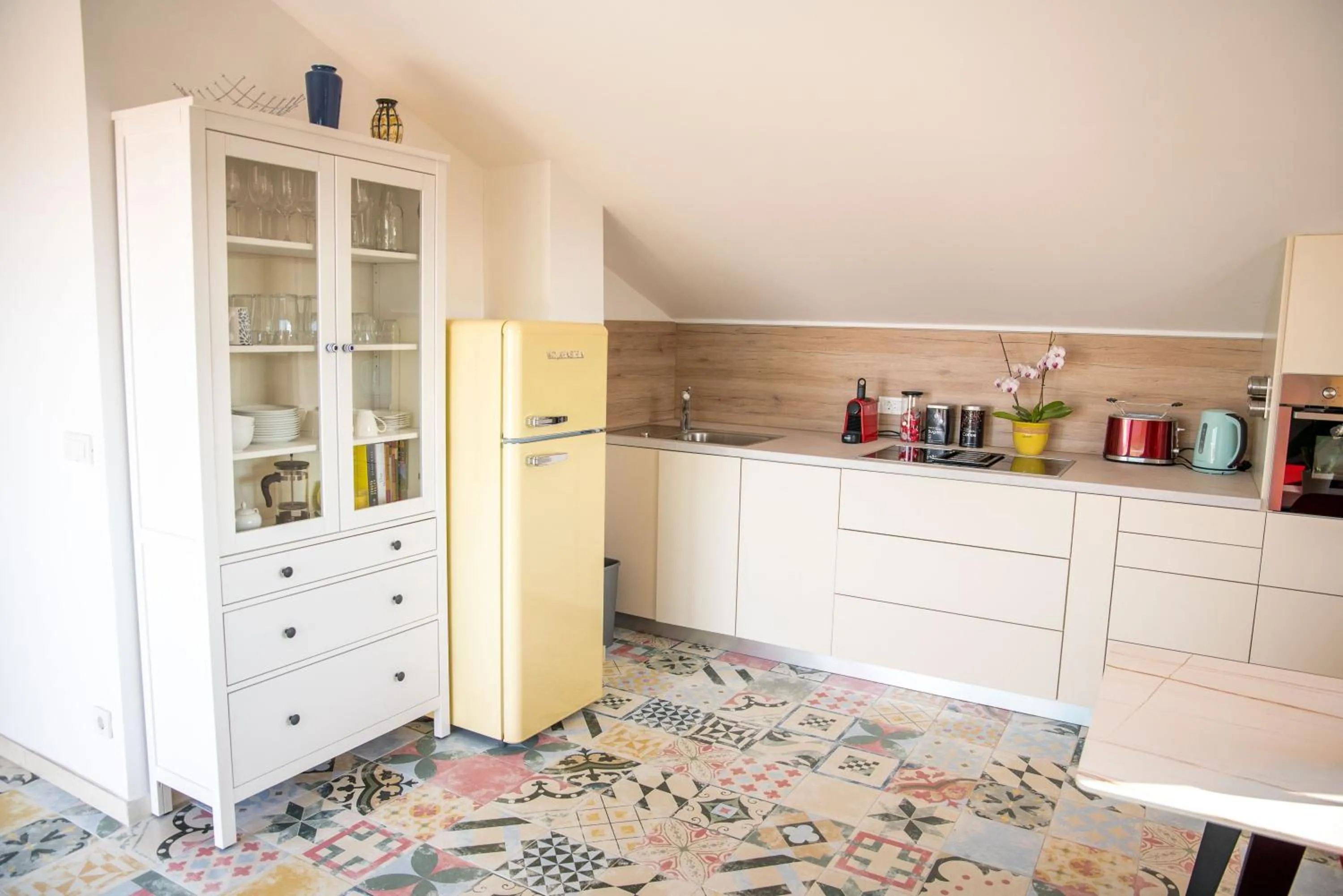 Kitchen or kitchenette in Villa Aurora