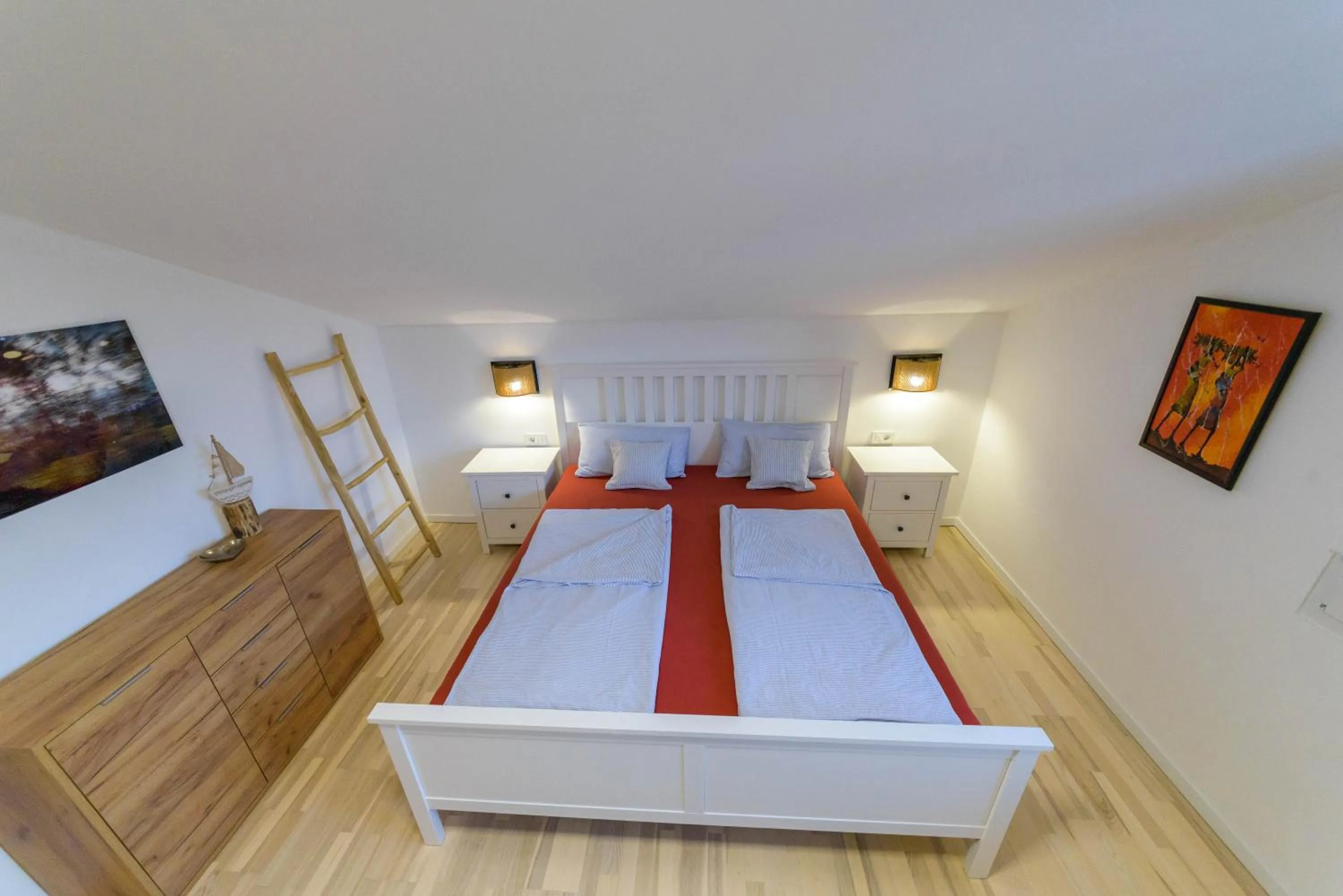 Bed in Villa Aurora