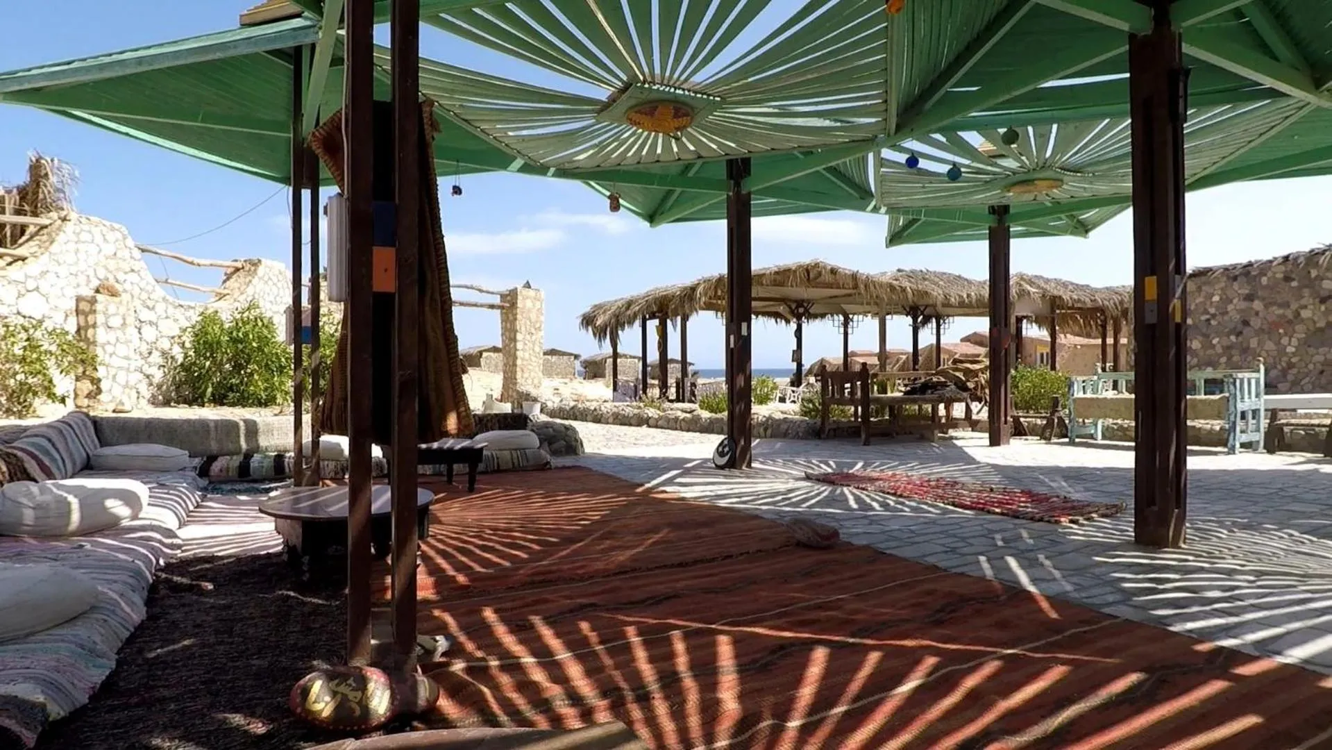 Patio in Bedouin Valley Eco Resort