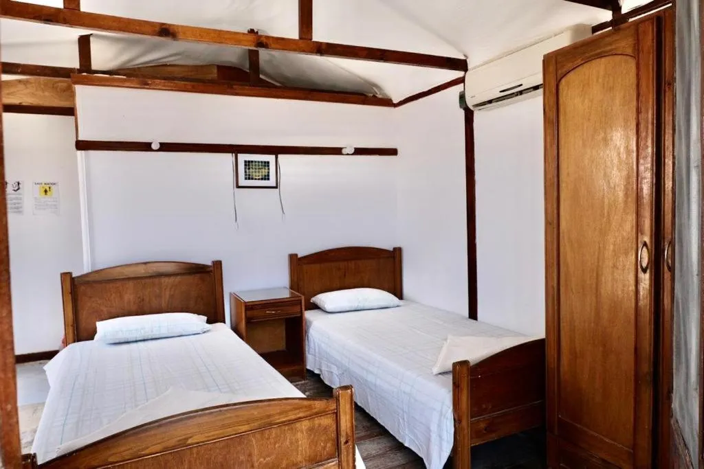 Bed in Bedouin Valley Eco Resort