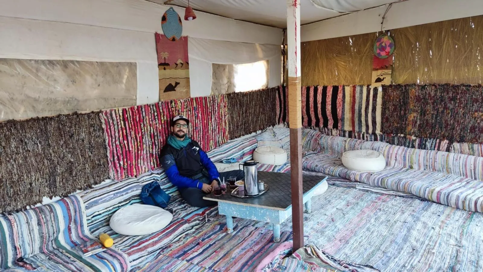 People in Bedouin Valley Eco Resort