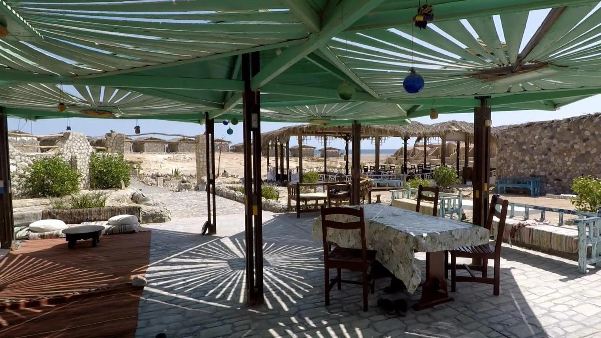 Patio in Bedouin Valley Eco Resort