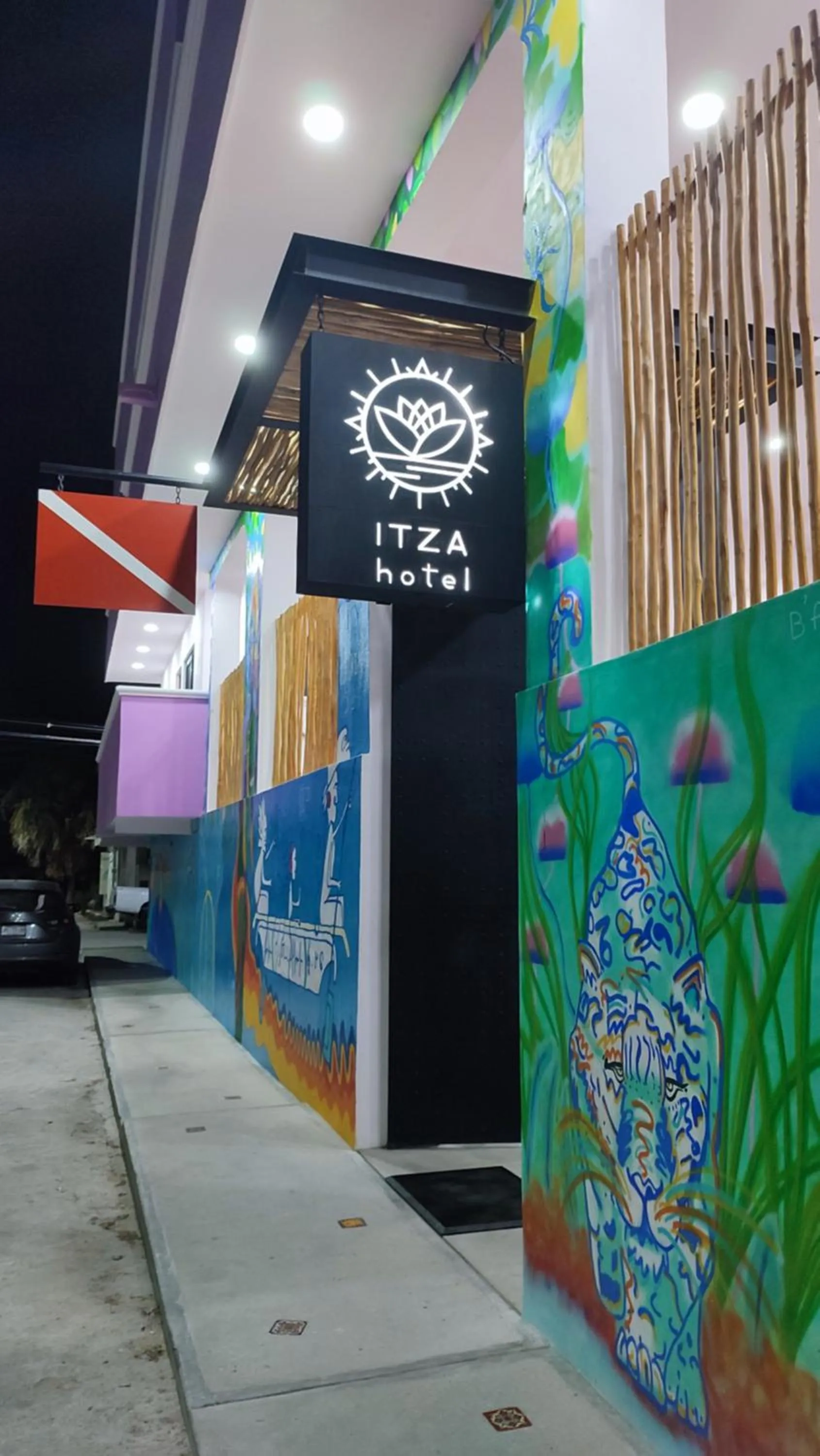 Property building in Itza Hotel Akumal