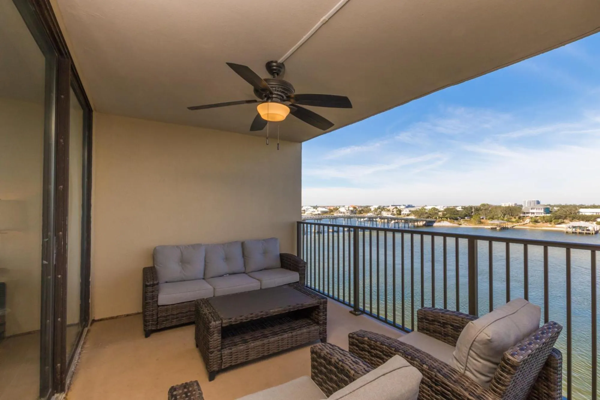 Balcony/Terrace in Ole River Hideway, Orange Beach, Updated 2 Bedroom Waterfront Condo, Wind Drift