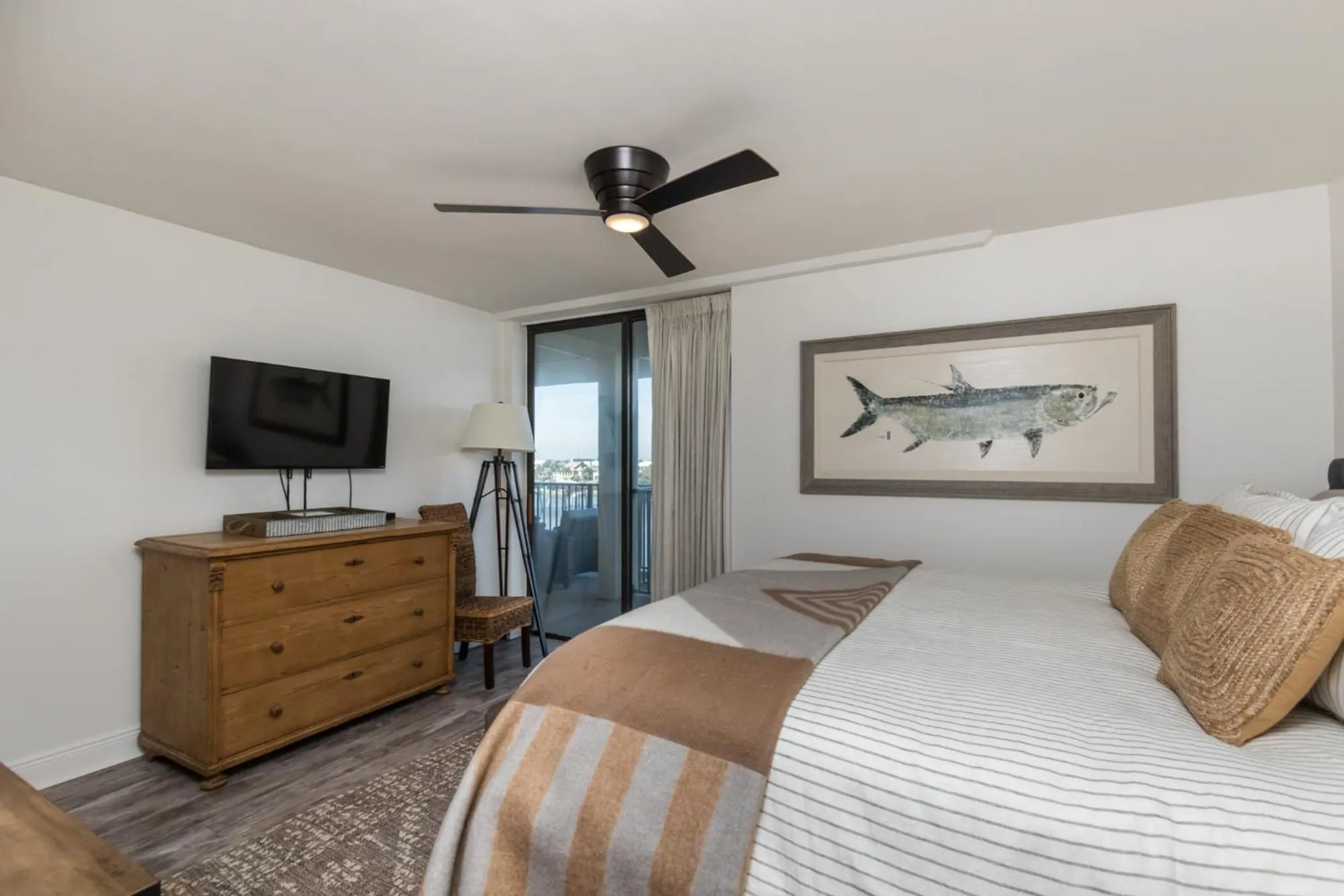 Bedroom, Bed in Ole River Hideway, Orange Beach, Updated 2 Bedroom Waterfront Condo, Wind Drift