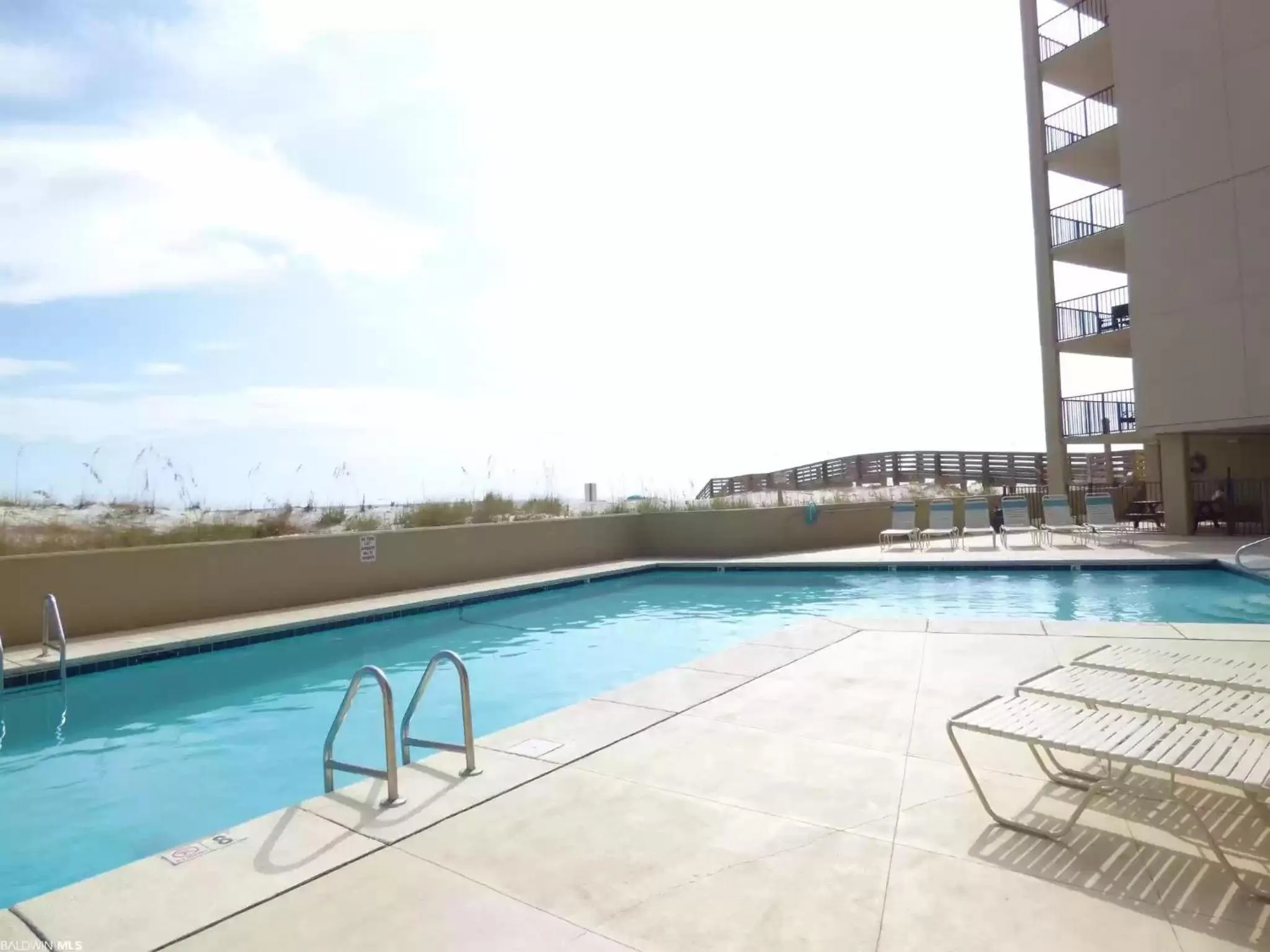 Swimming pool in Ole River Hideway, Orange Beach, Updated 2 Bedroom Waterfront Condo, Wind Drift