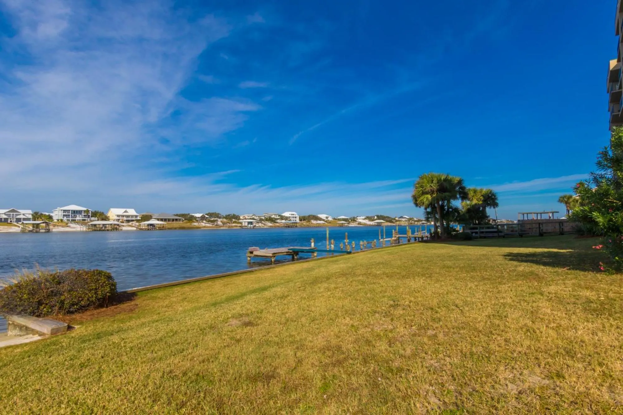Garden view in Ole River Hideway, Orange Beach, Updated 2 Bedroom Waterfront Condo, Wind Drift