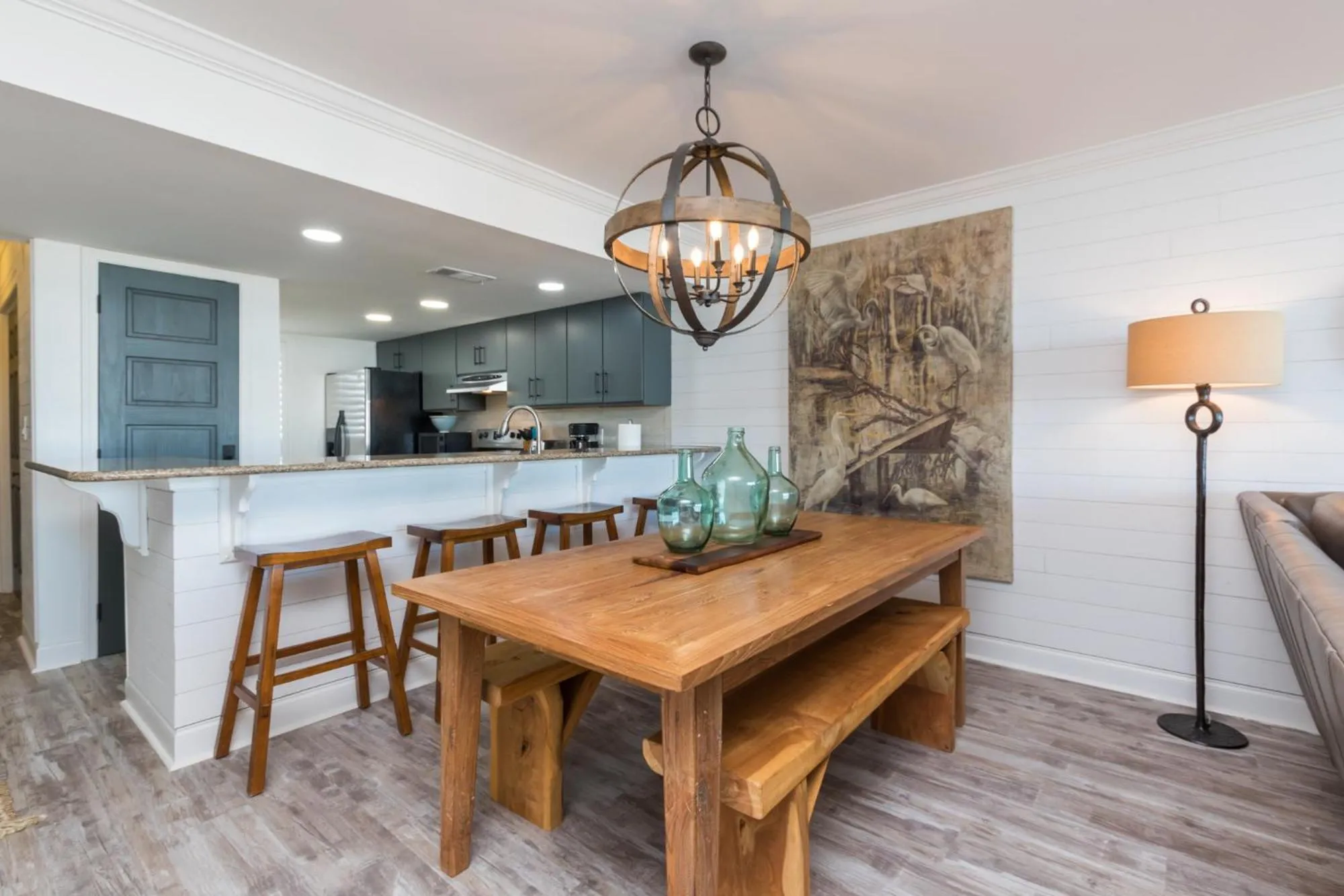 Dining area in Ole River Hideway, Orange Beach, Updated 2 Bedroom Waterfront Condo, Wind Drift