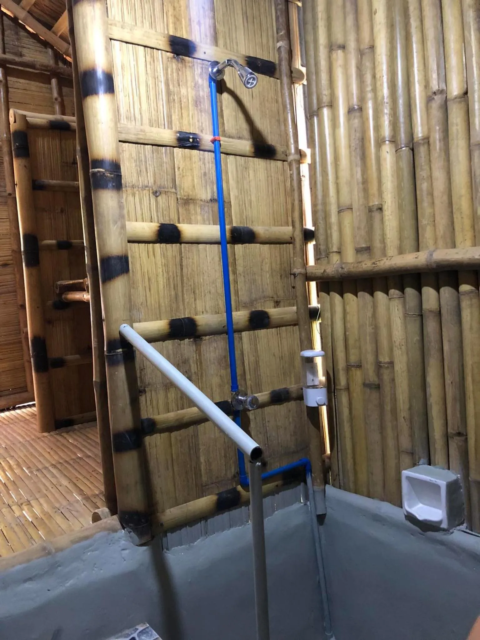 Shower in D Sanctum Resort