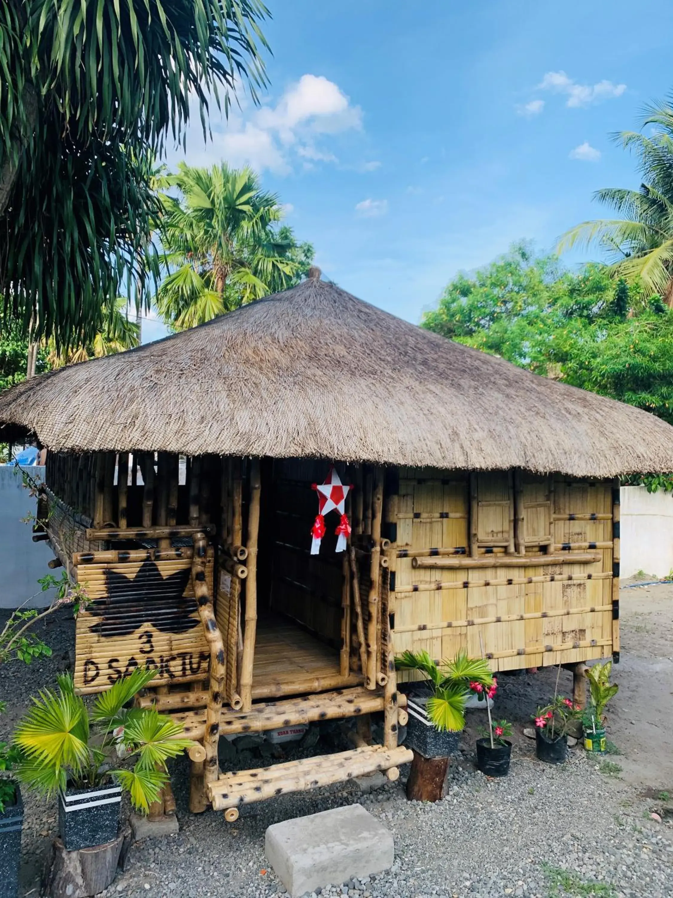 Garden view in D Sanctum Resort Garden view in D Sanctum Resort