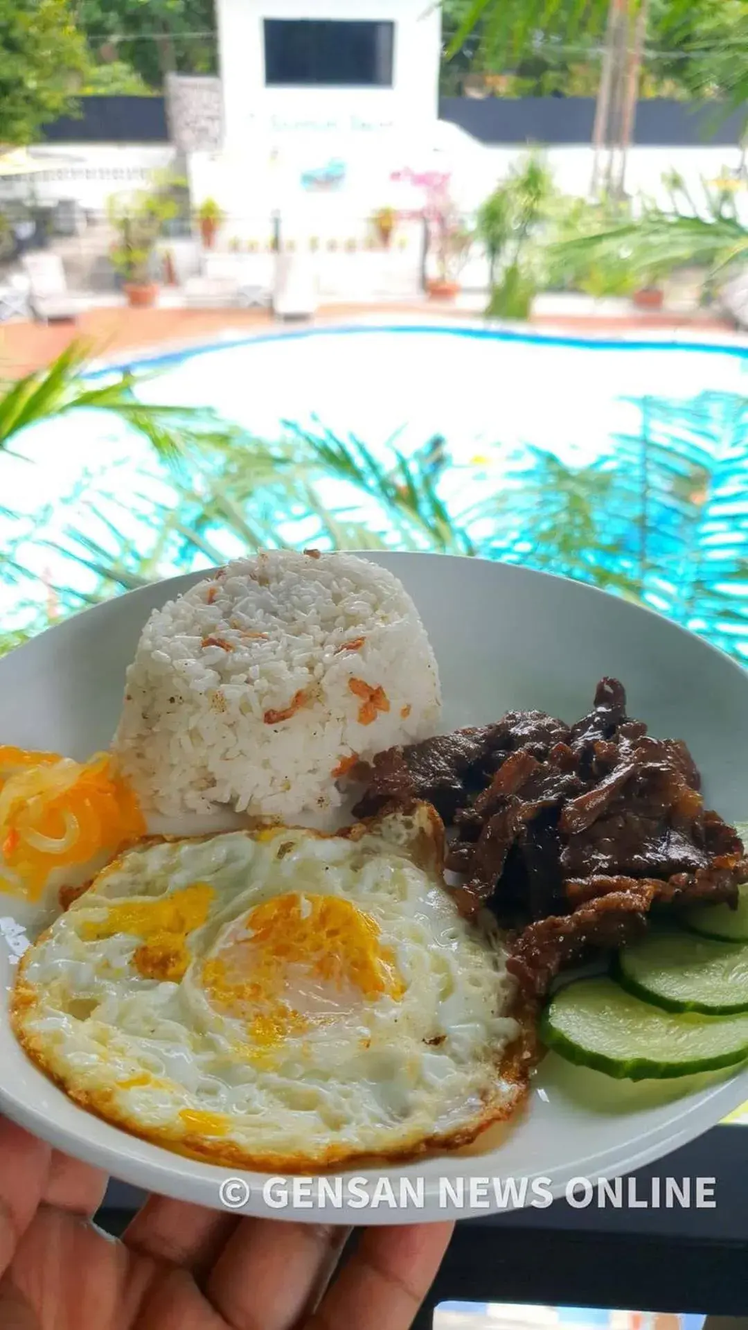 Breakfast in D Sanctum Resort Breakfast in D Sanctum Resort