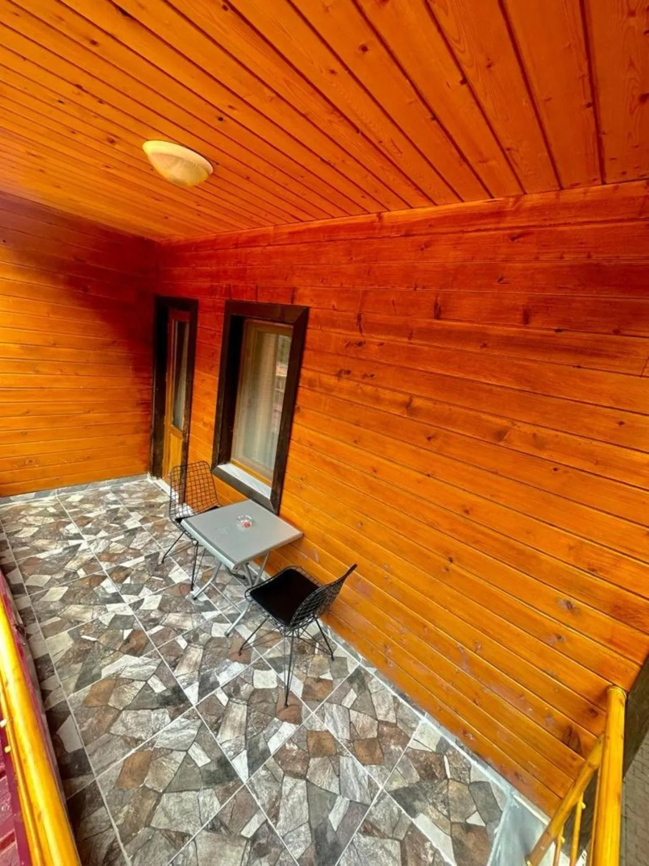 Balcony/Terrace in Han PANSİYON