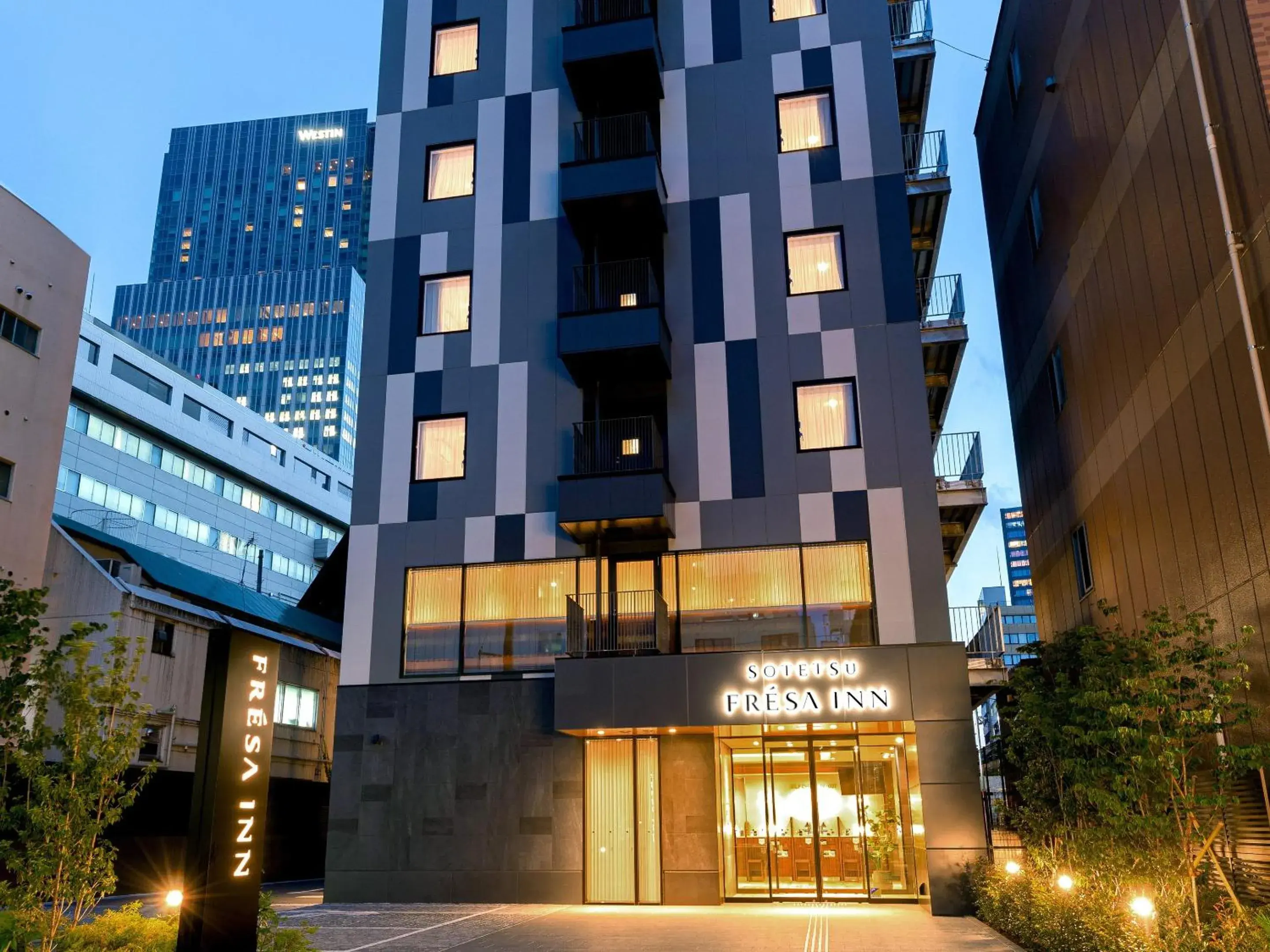 Property building in Sotetsu Fresa Inn Sendai Property building in Sotetsu Fresa Inn Sendai