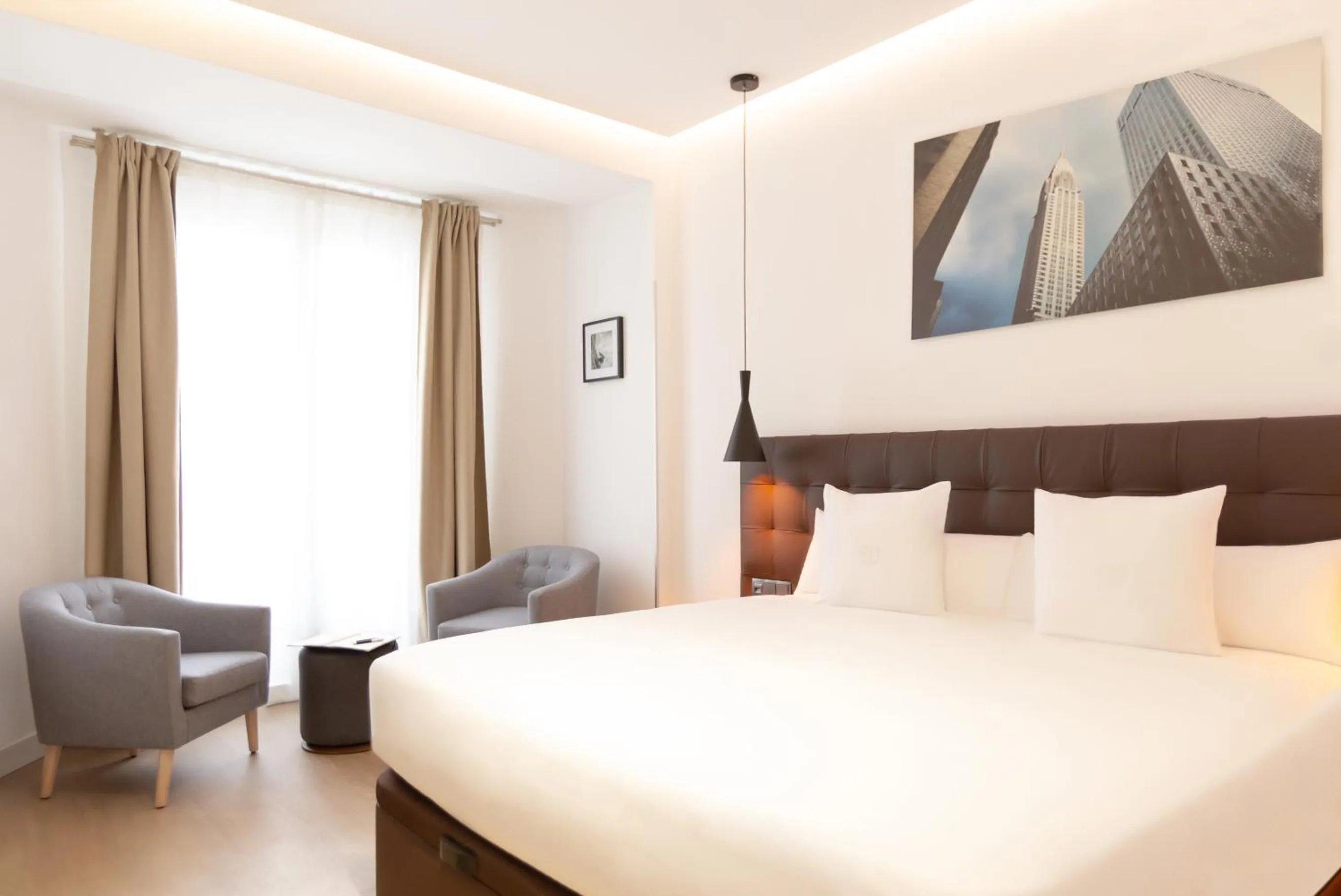 Bed in Woohoo Rooms Boutique Gran Vía